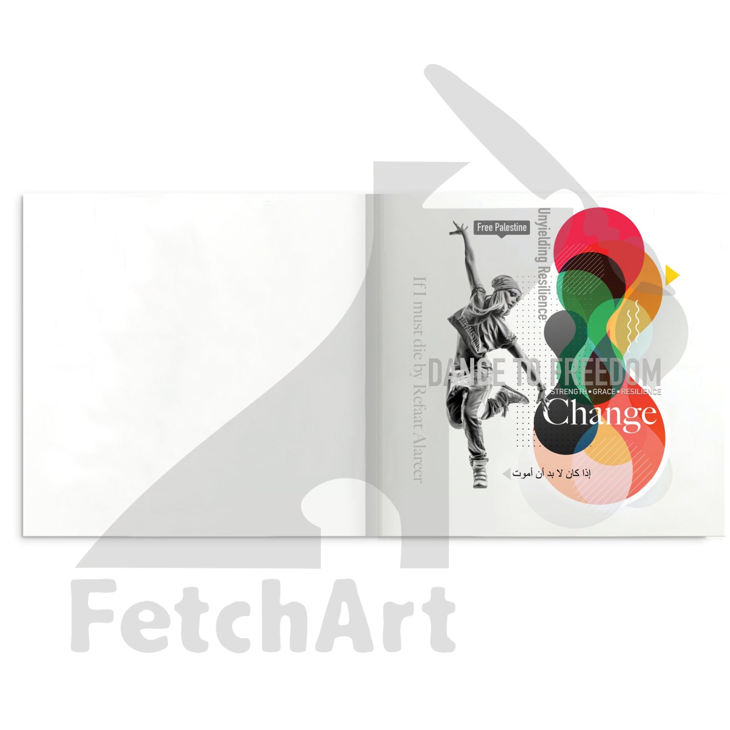 Hardcover Art Book From Fetch Art: Colours Of Resilience Print Material