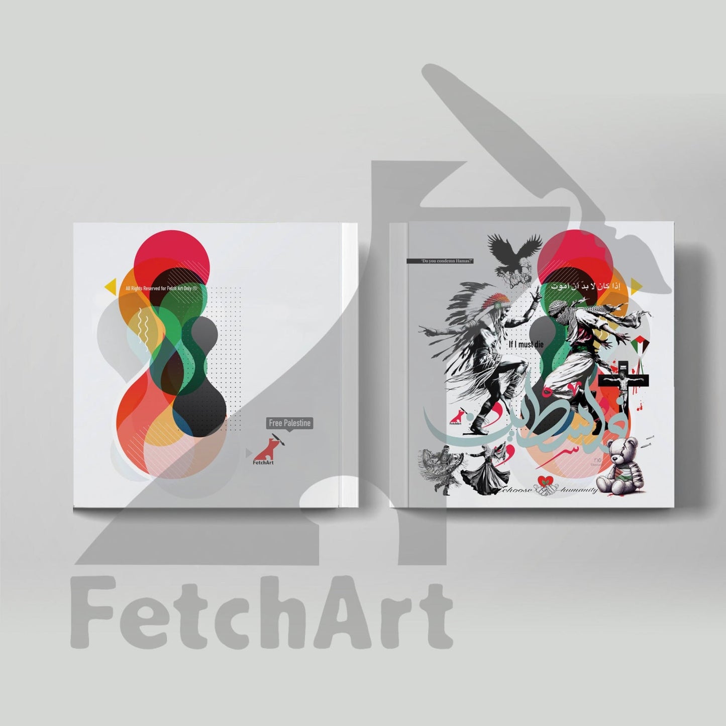 Hardcover Art Book From Fetch Art: Colours Of Resilience Print Material