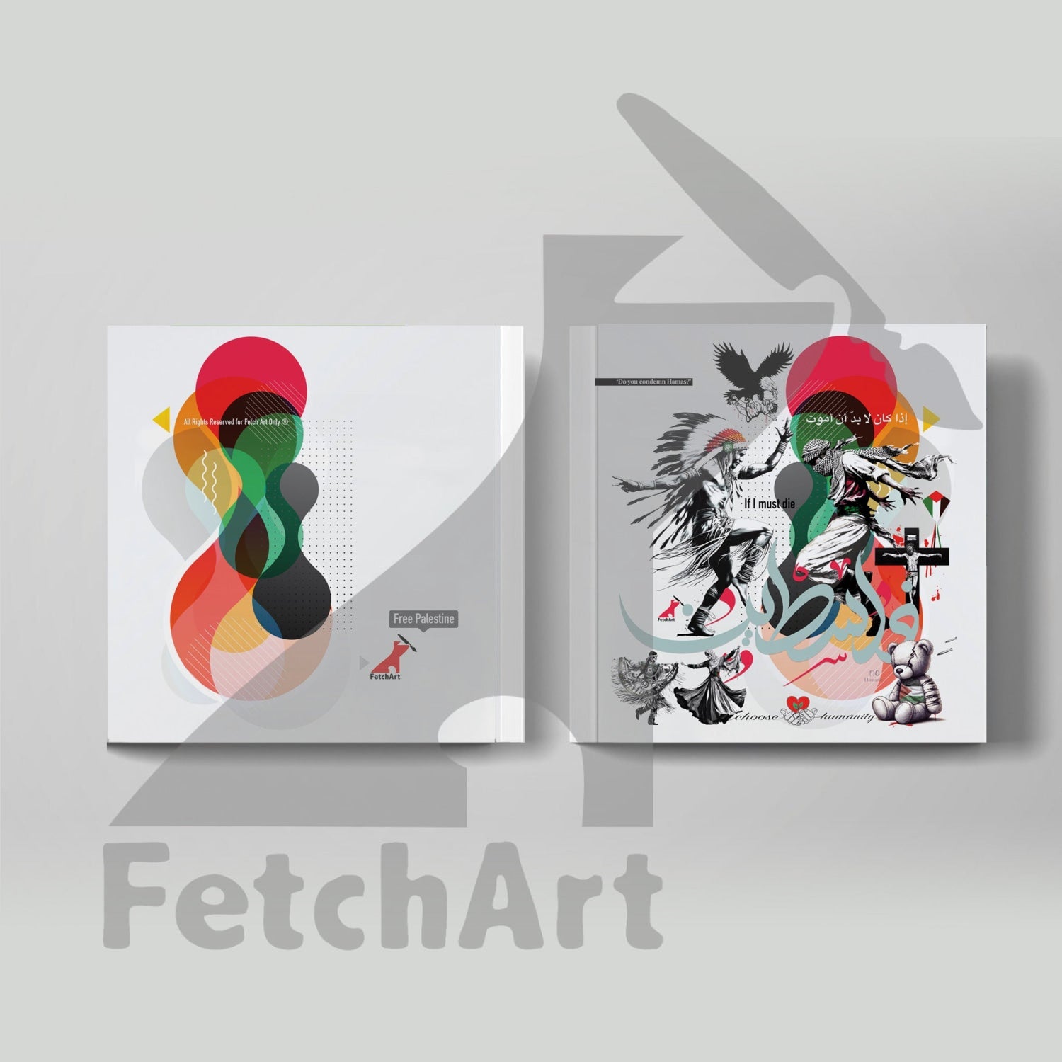 Hardcover Art Book From Fetch Art: Colours Of Resilience Print Material