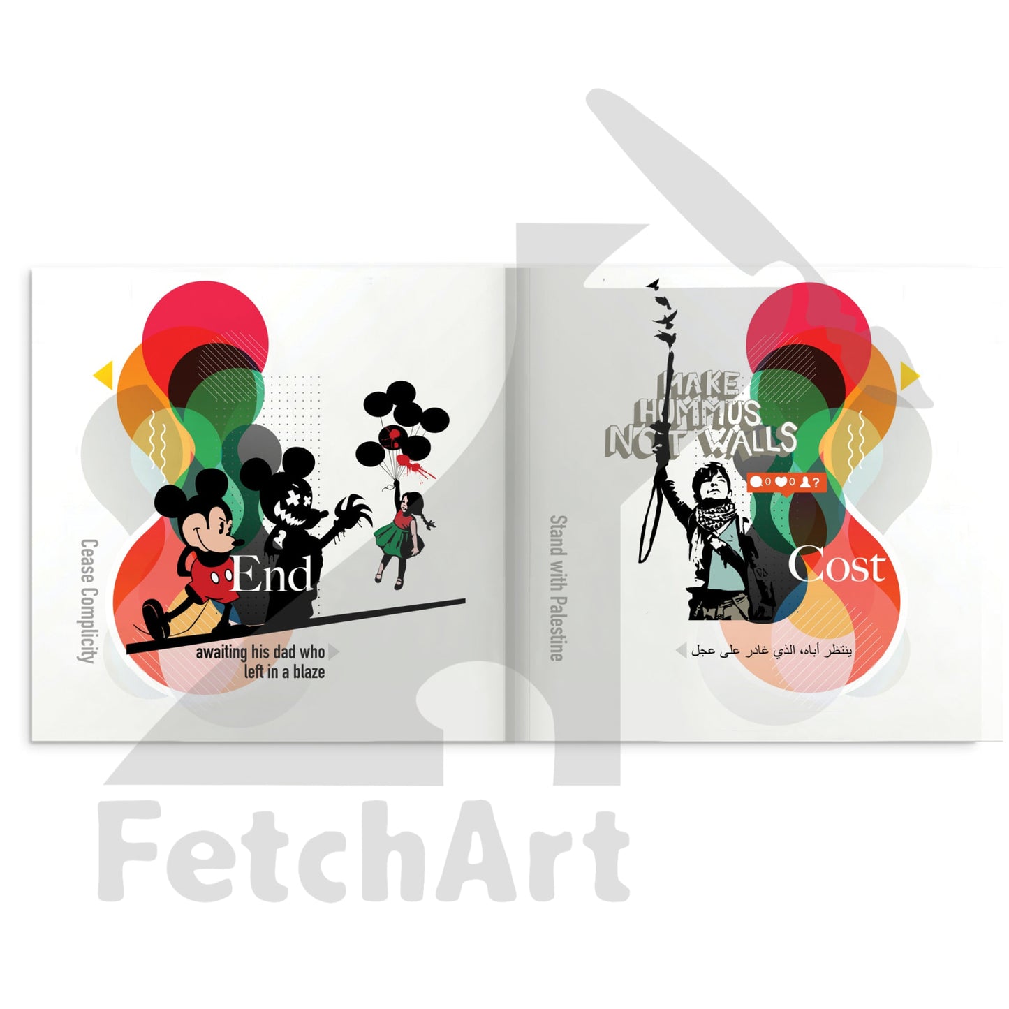 Hardcover Art Book From Fetch Art: Colours Of Resilience Print Material