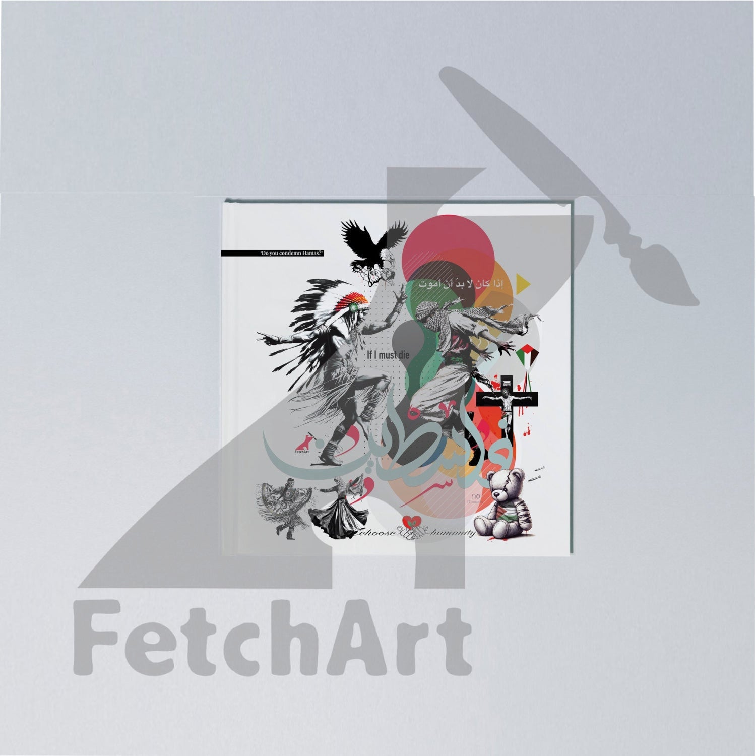 Hardcover Art Book From Fetch Art: Colours Of Resilience Print Material
