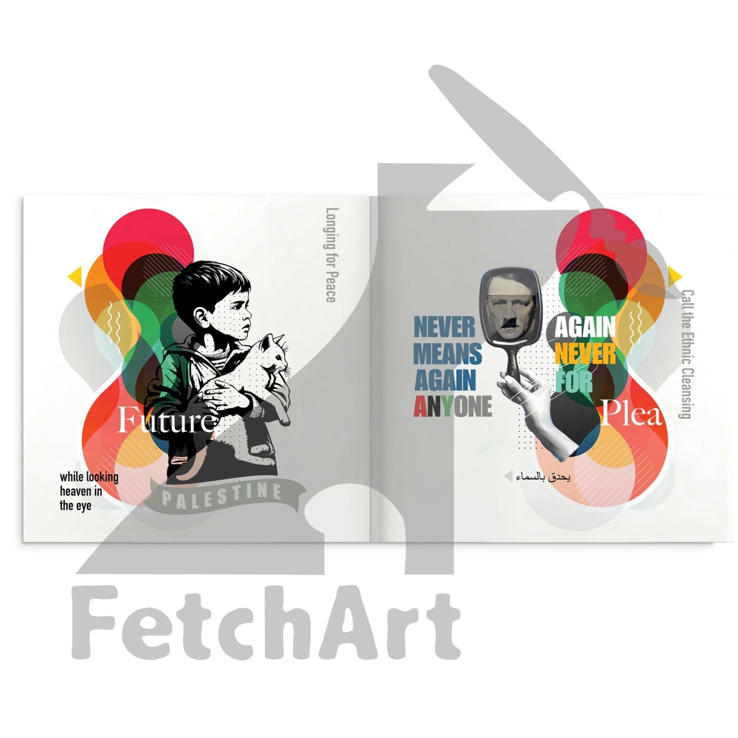 Hardcover Art Book From Fetch Art: Colours Of Resilience Print Material
