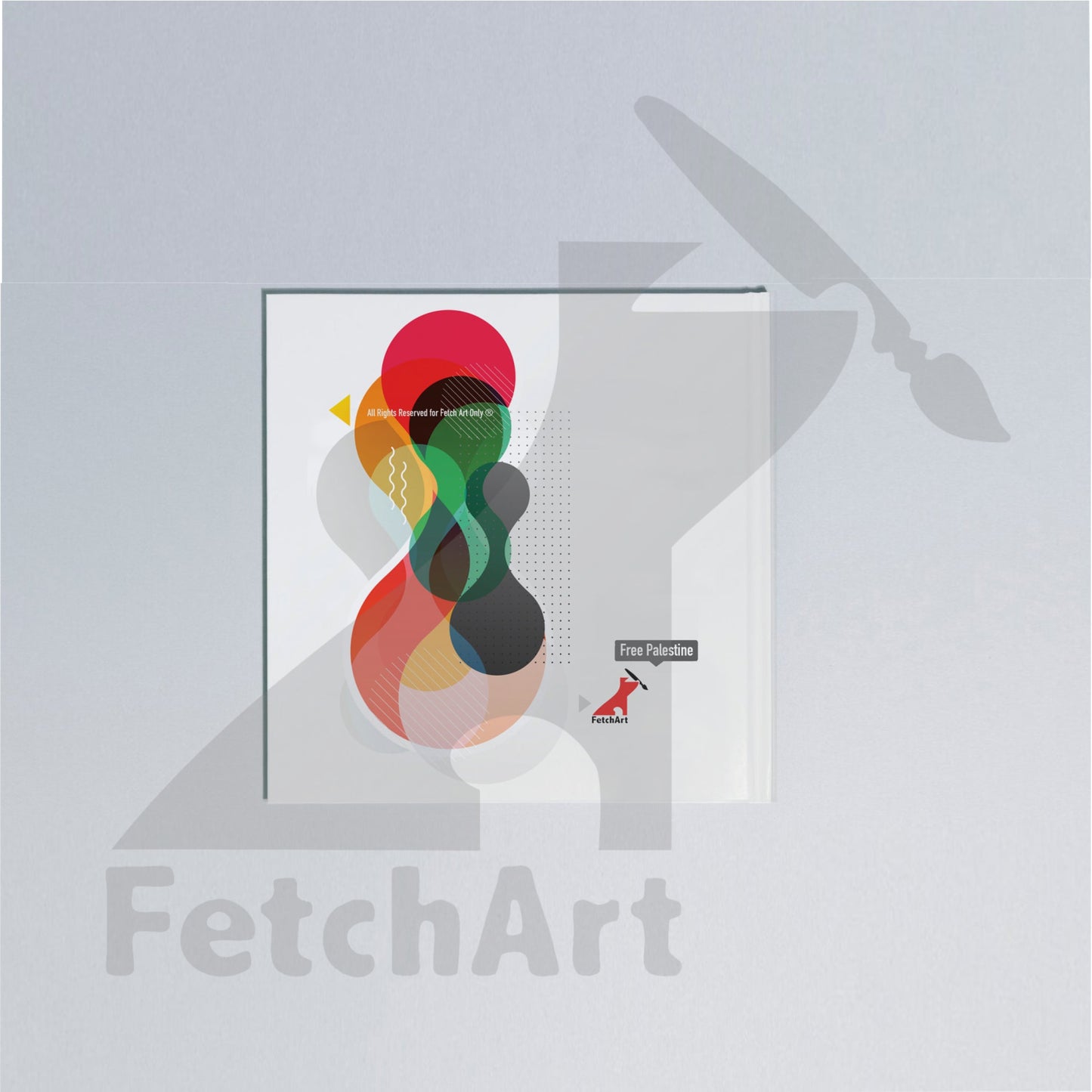 Hardcover Art Book From Fetch Art: Colours Of Resilience Print Material