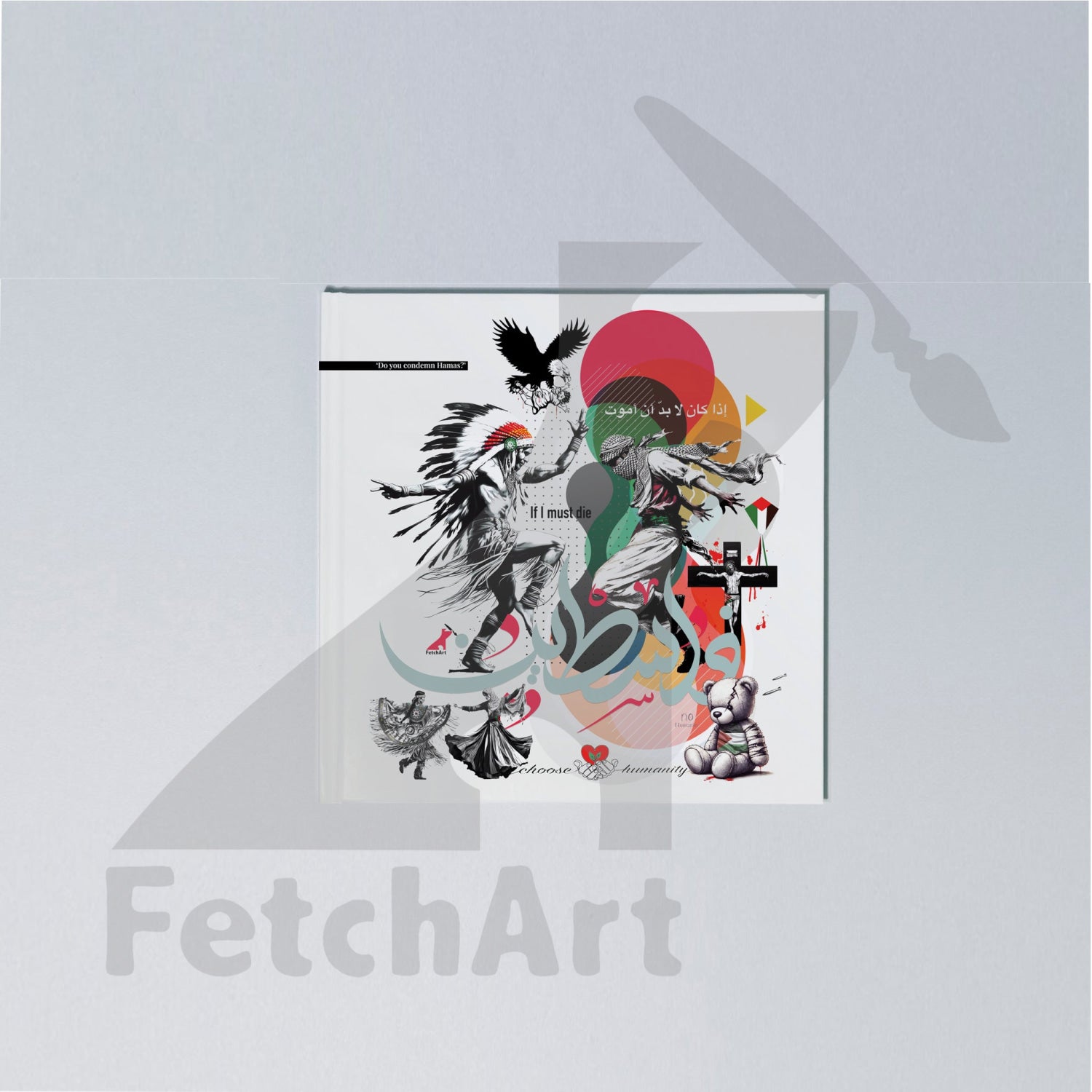 Hardcover Art Book From Fetch Art: Colours Of Resilience Print Material