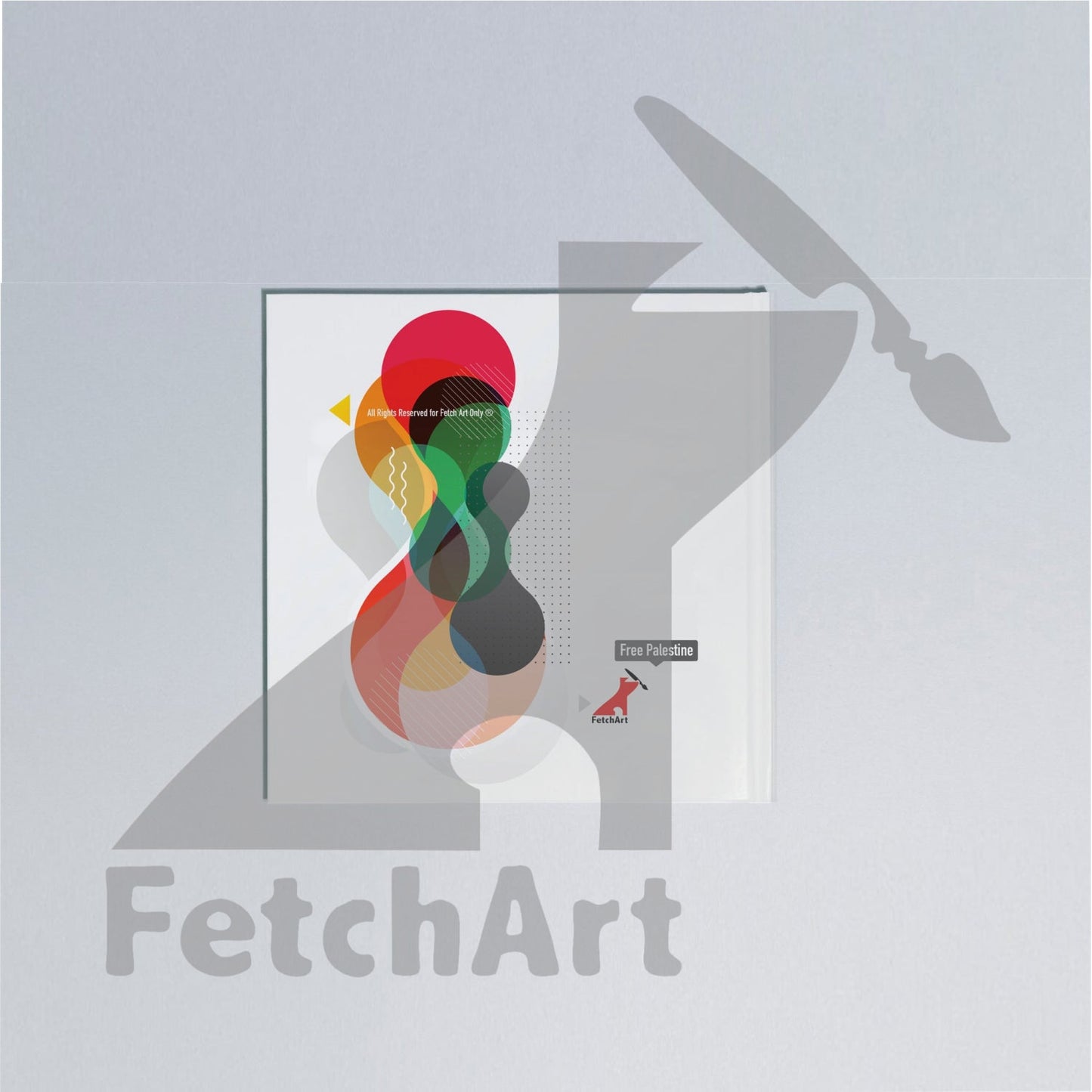 Hardcover Art Book From Fetch Art: Colours Of Resilience Print Material