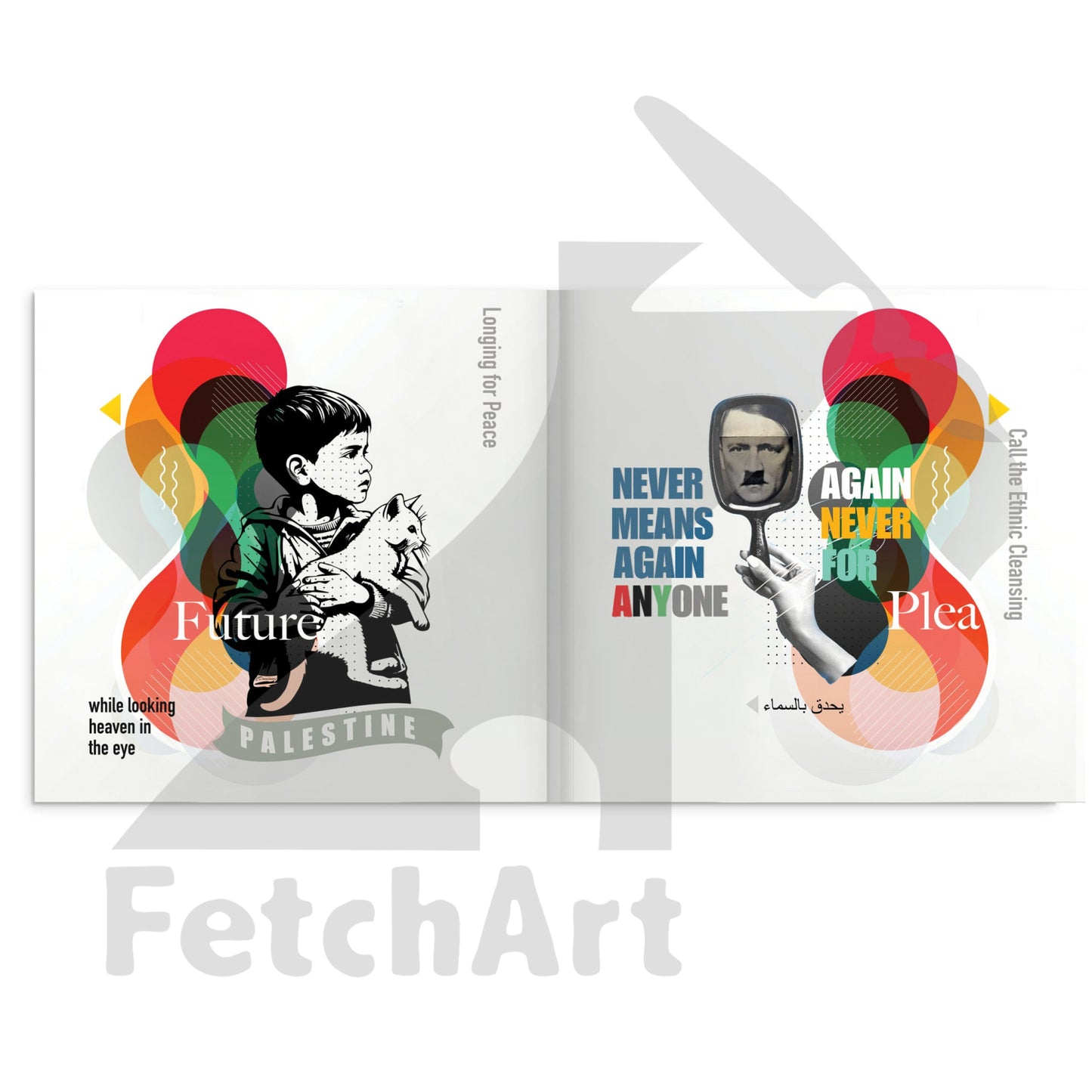 Hardcover Art Book From Fetch Art: Colours Of Resilience Print Material