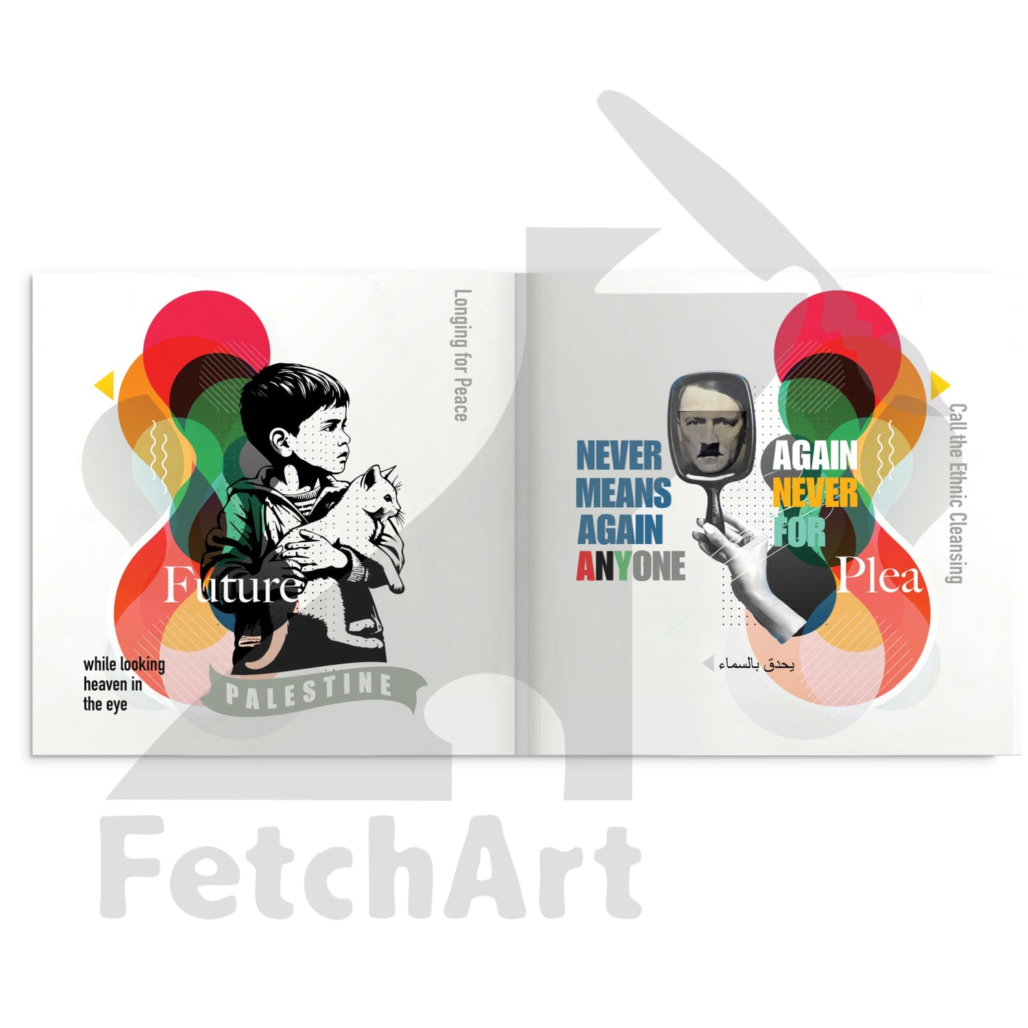 Hardcover Art Book From Fetch Art: Colours Of Resilience Print Material