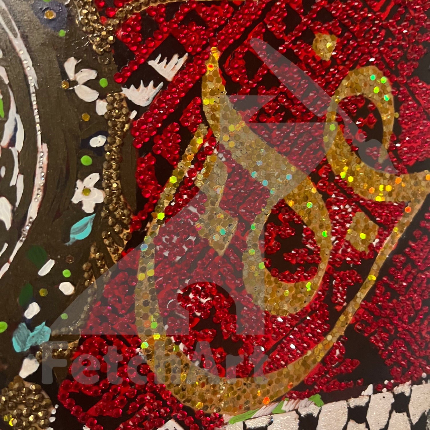 Love And Resistance: Original Acrylic Mixed Media Painting