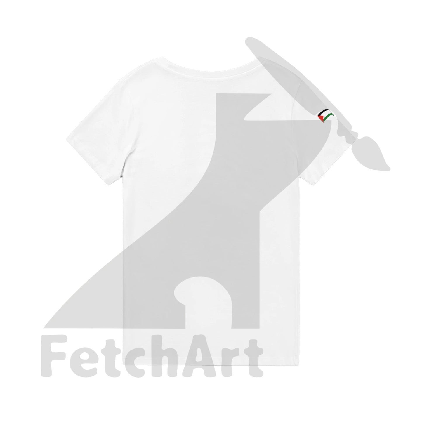 Organic Unisex Crewneck T-shirt-Peace it - Fetch Art