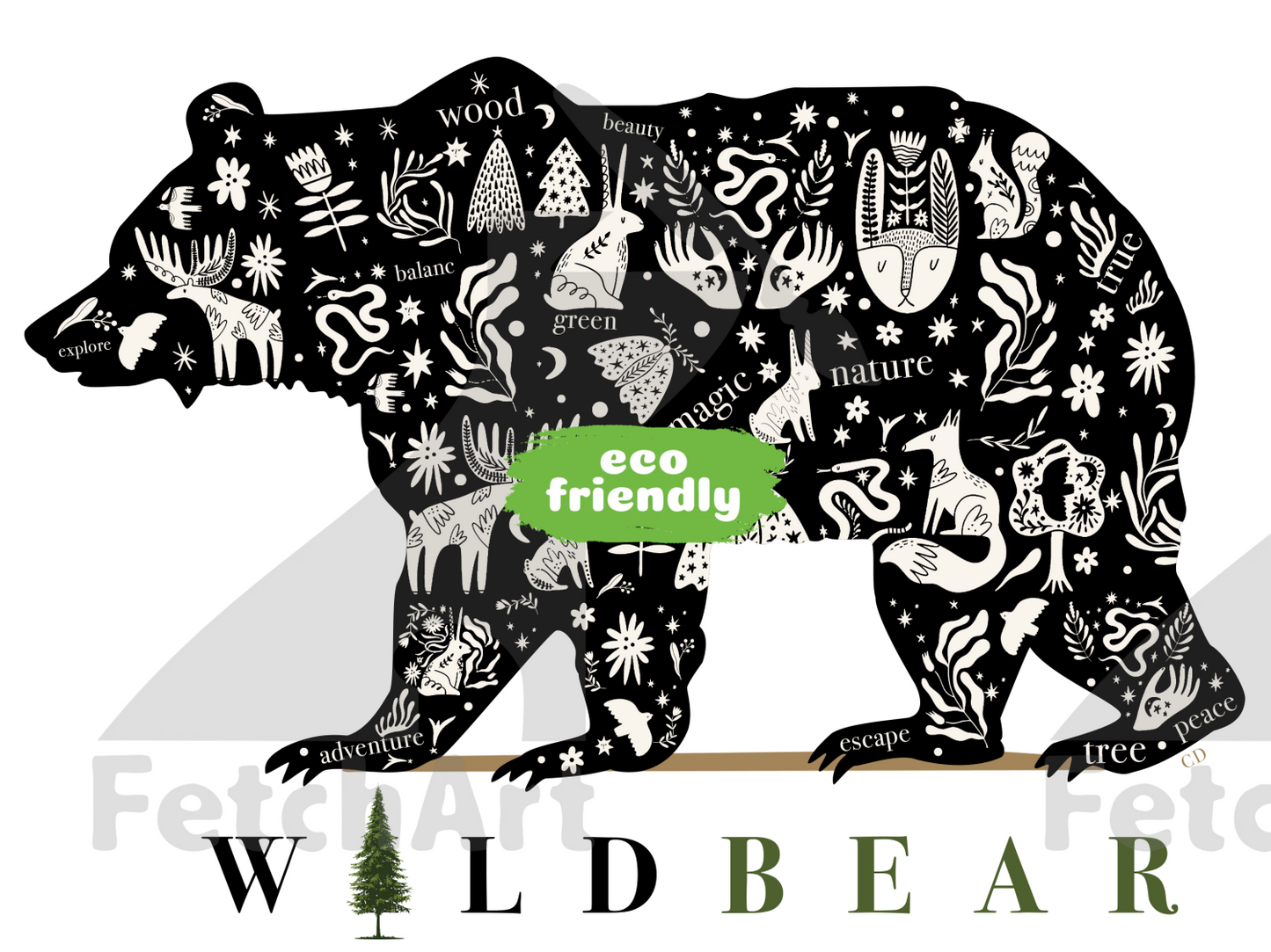 Premium Tote Bag - Fetch Art