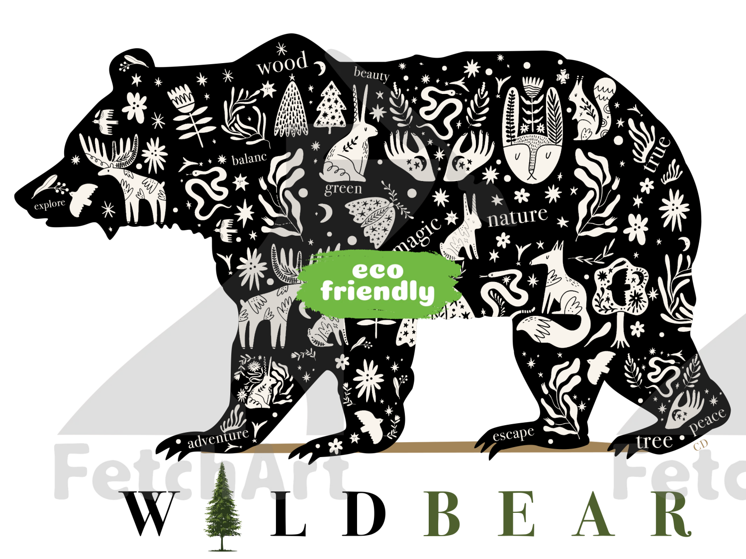 Premium Tote Bag - Fetch Art