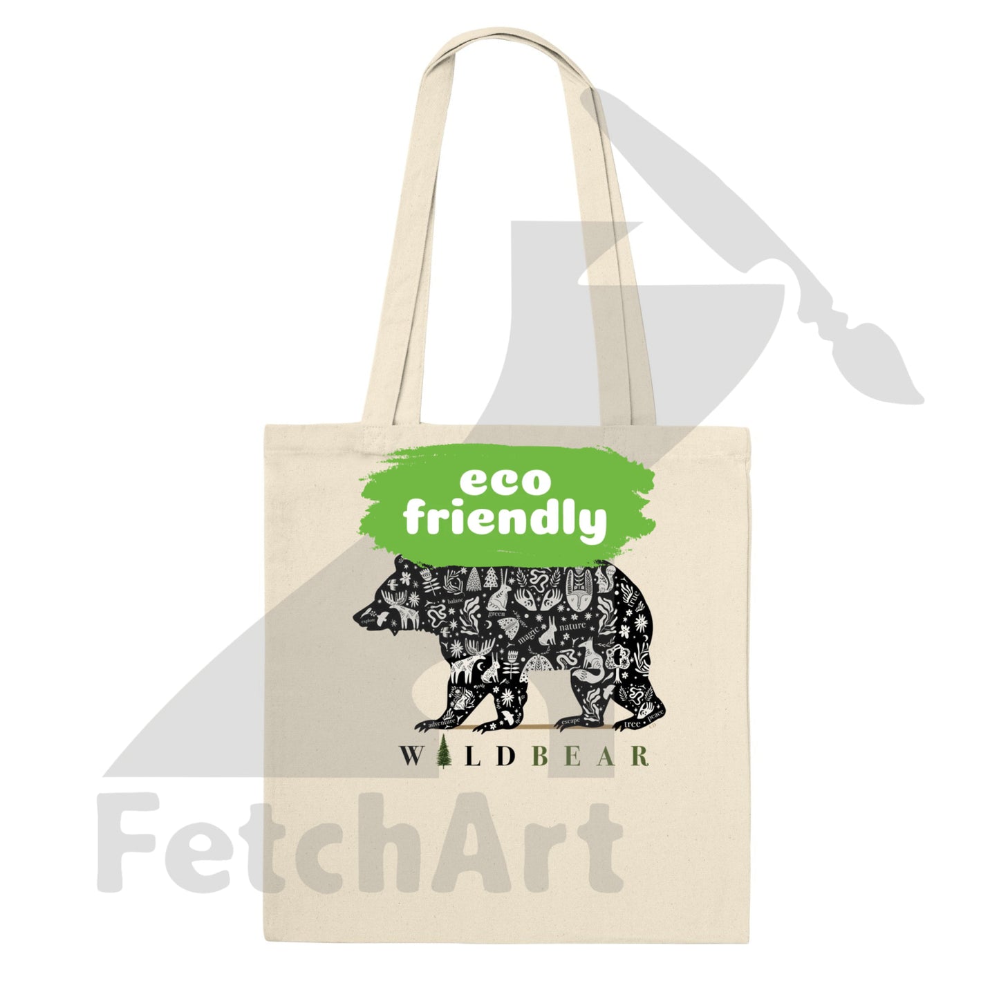 Premium Tote Bag - Fetch Art