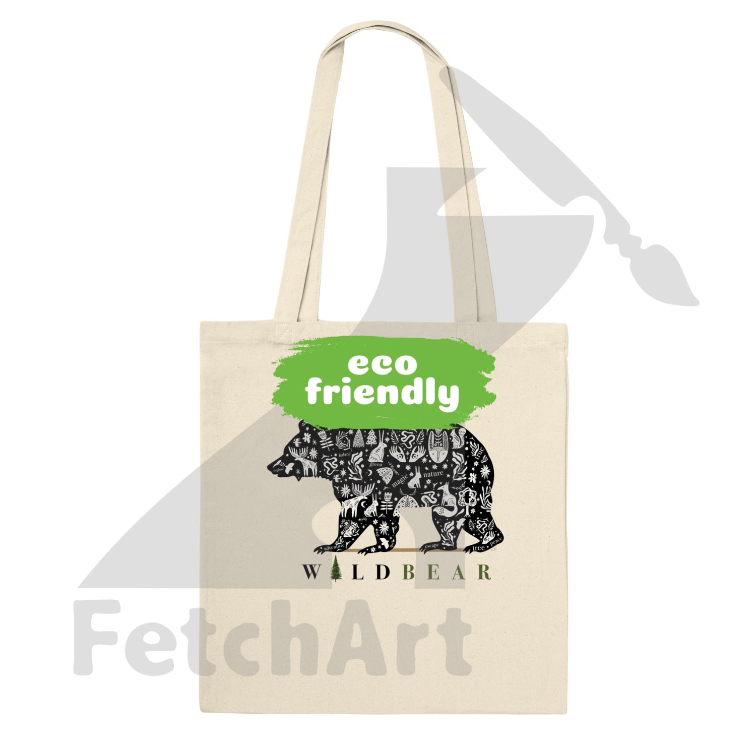 Premium Tote Bag - Fetch Art