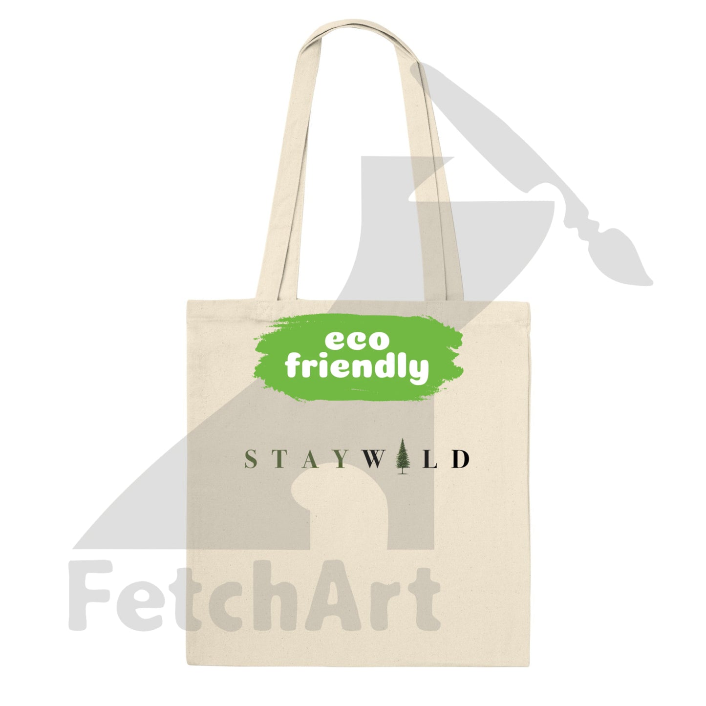 Premium Tote Bag - Fetch Art