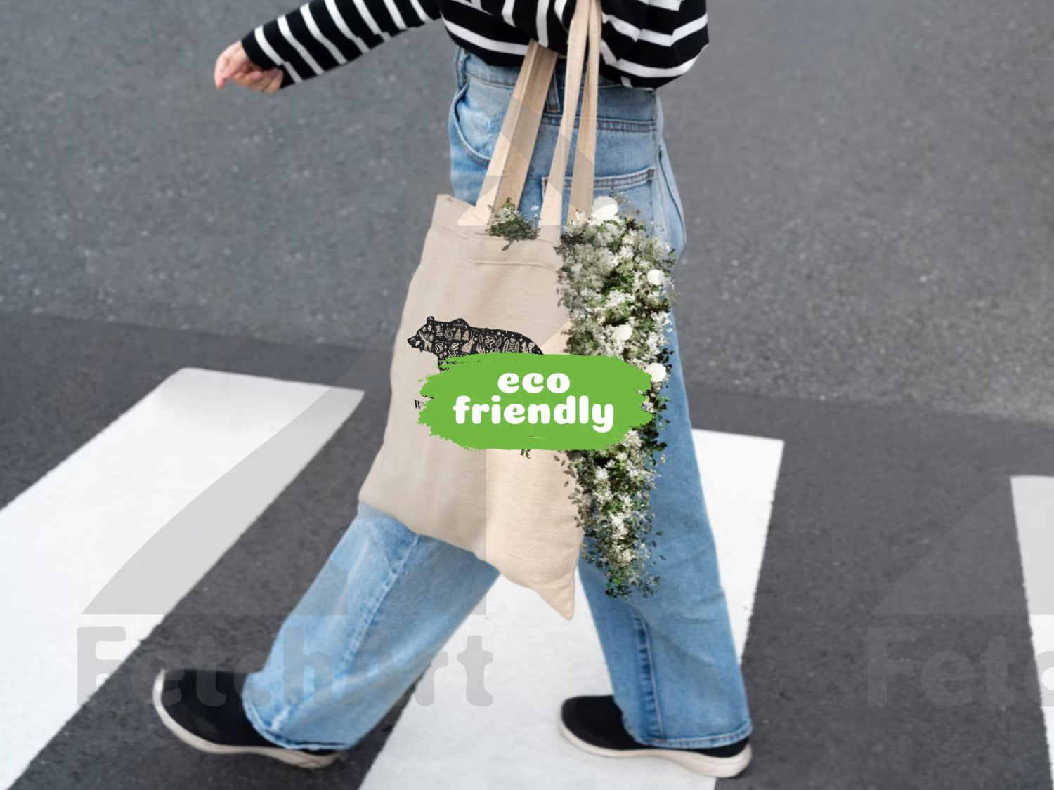 Premium Tote Bag - Fetch Art