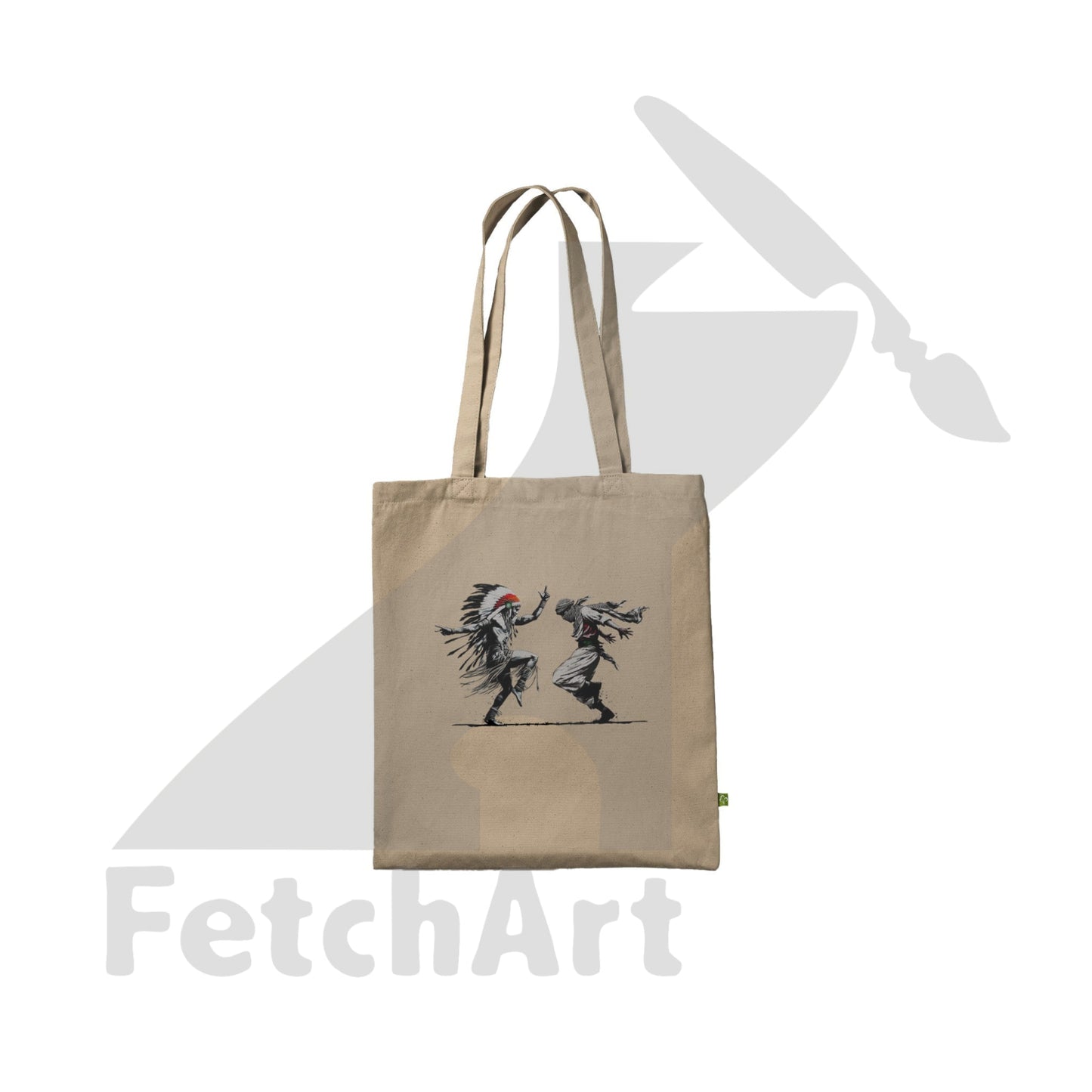 Premium Tote Bag-Freedom Dance - Fetch Art