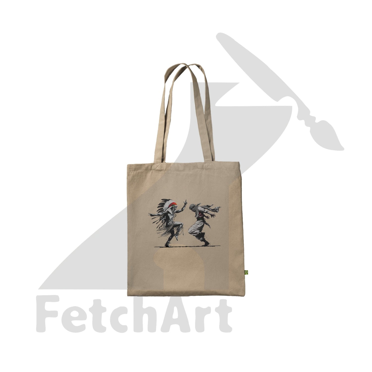 Premium Tote Bag-Freedom Dance - Fetch Art