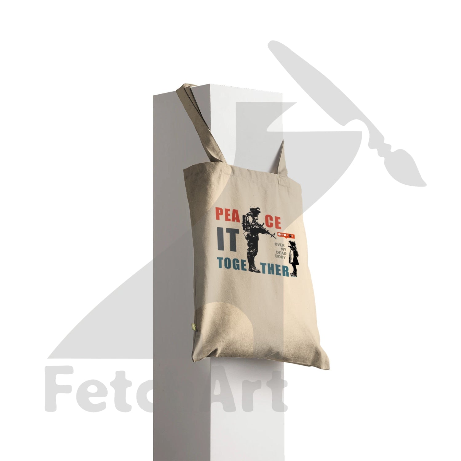 Premium Tote Bag - Fetch Art