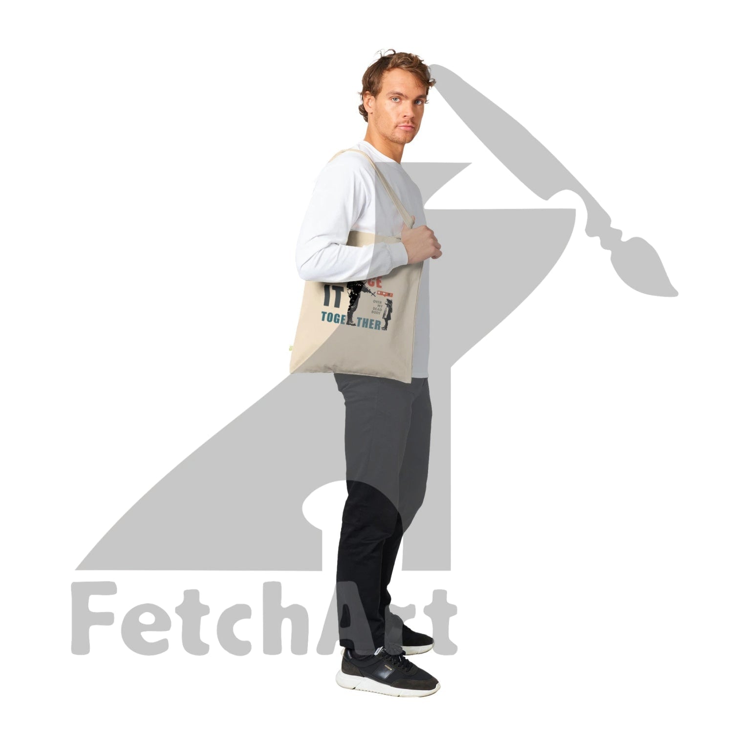 Premium Tote Bag - Fetch Art