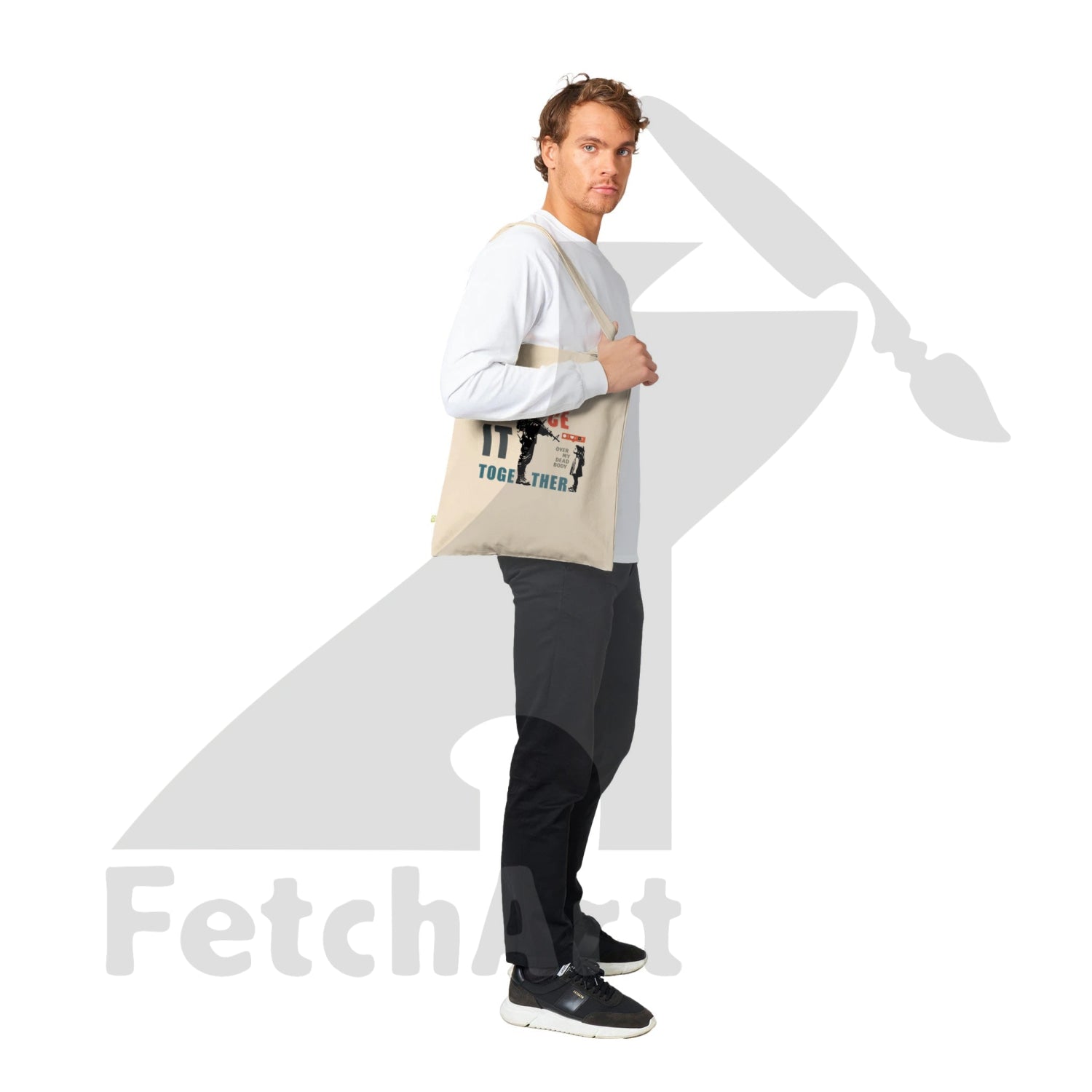 Premium Tote Bag - Fetch Art