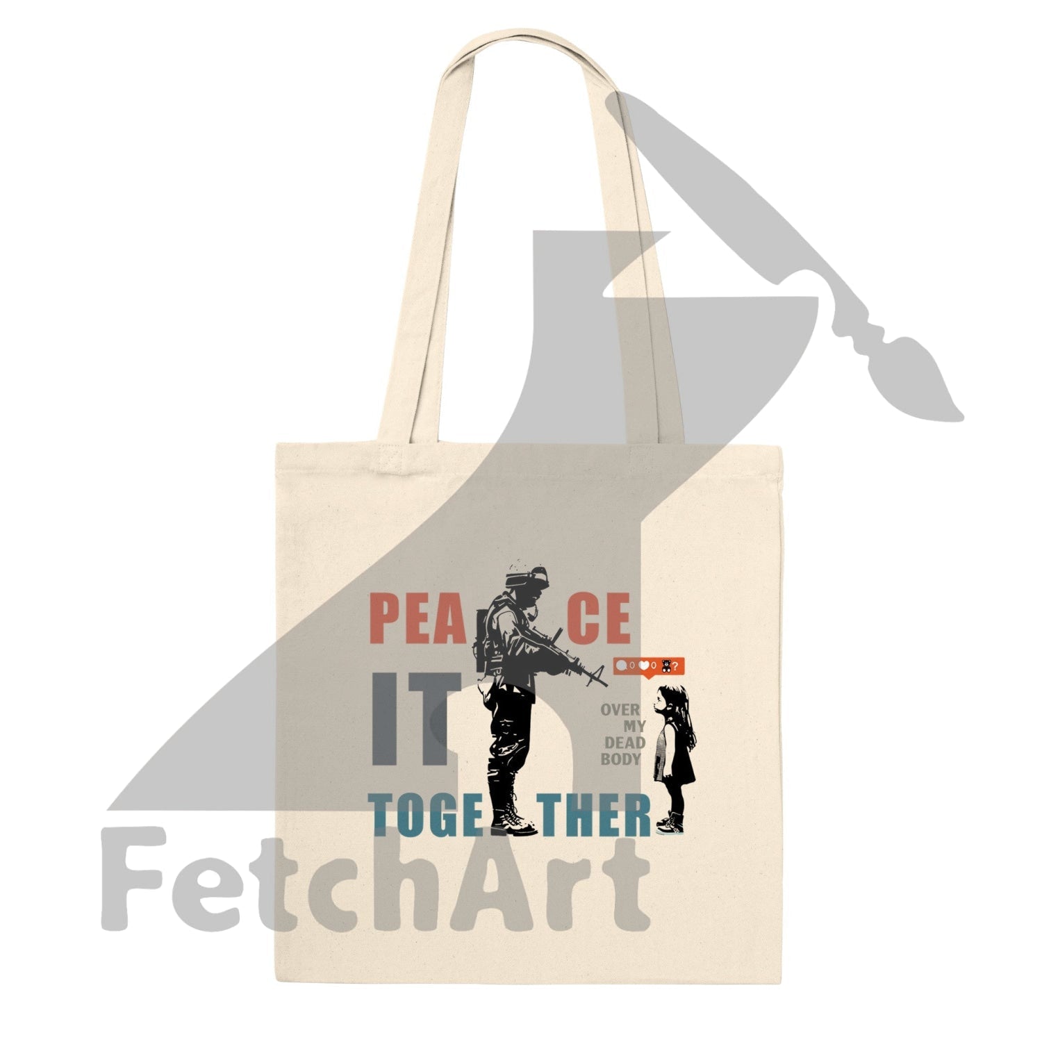 Premium Tote Bag - Fetch Art
