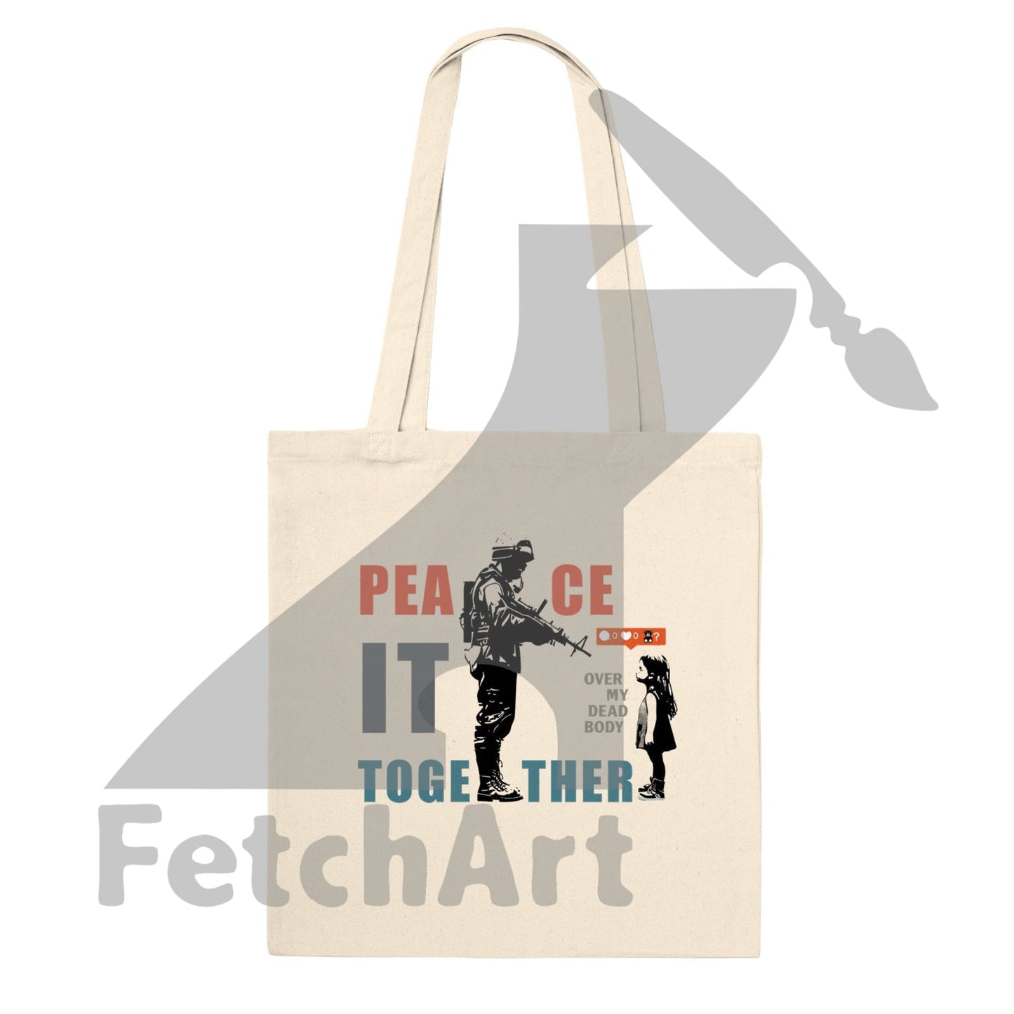 Premium Tote Bag - Fetch Art