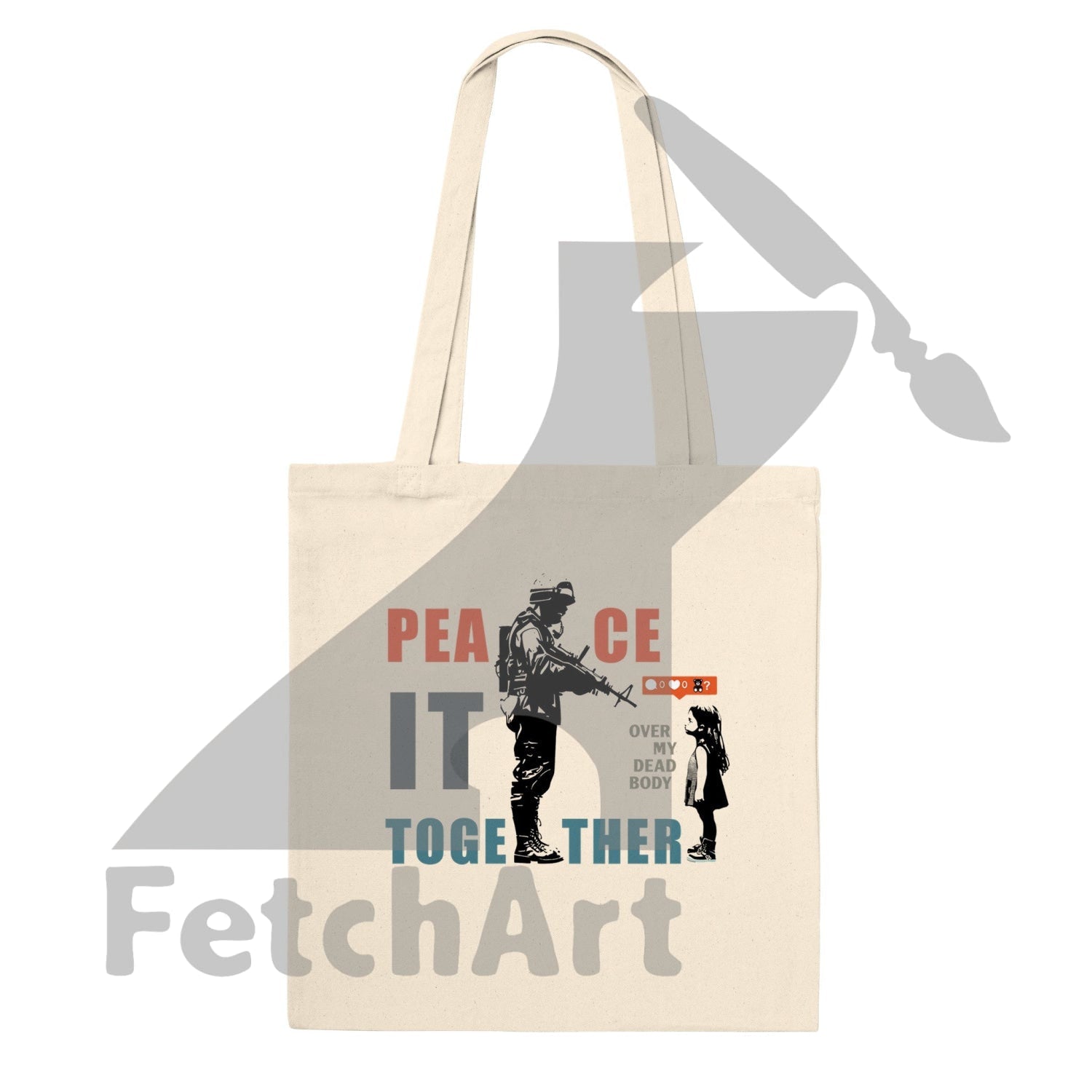 Premium Tote Bag - Fetch Art