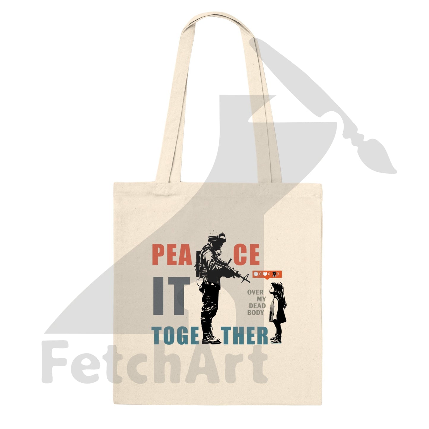 Premium Tote Bag - Fetch Art