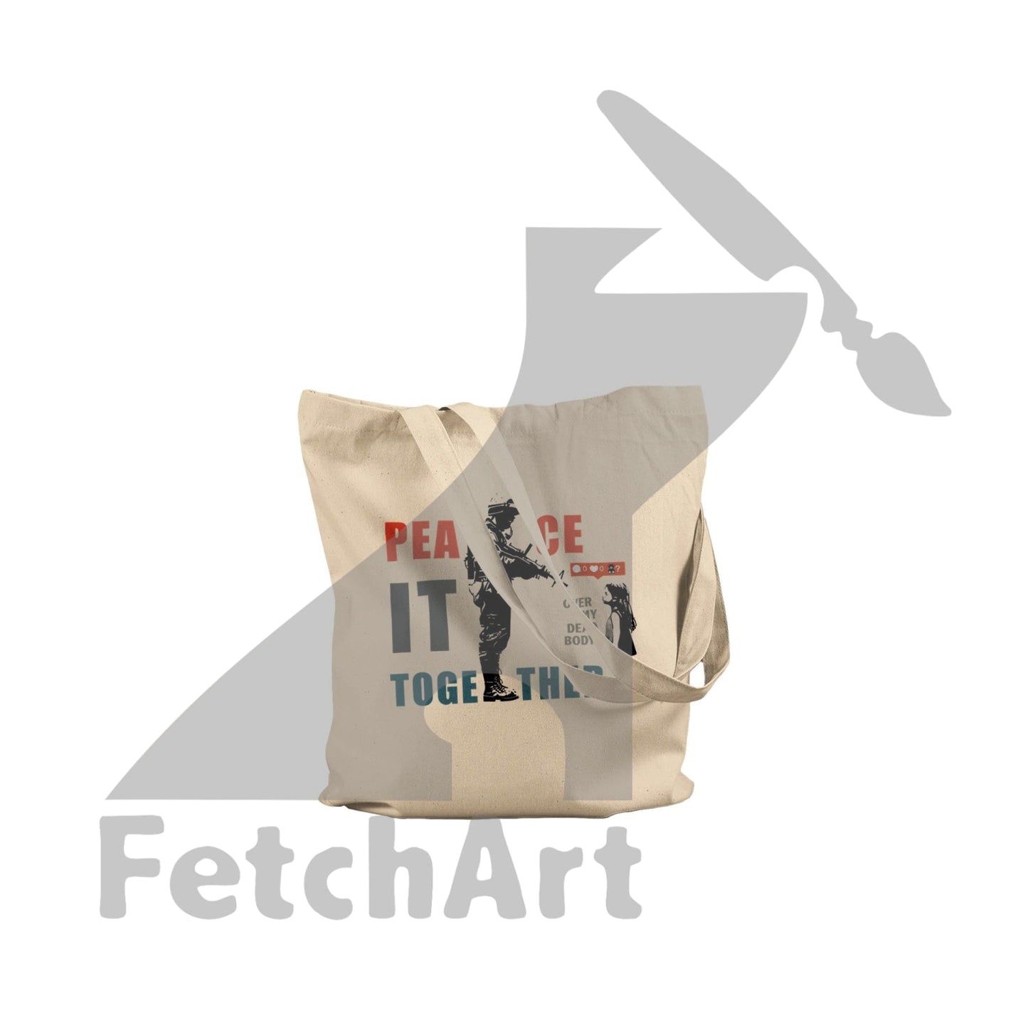 Premium Tote Bag - Fetch Art