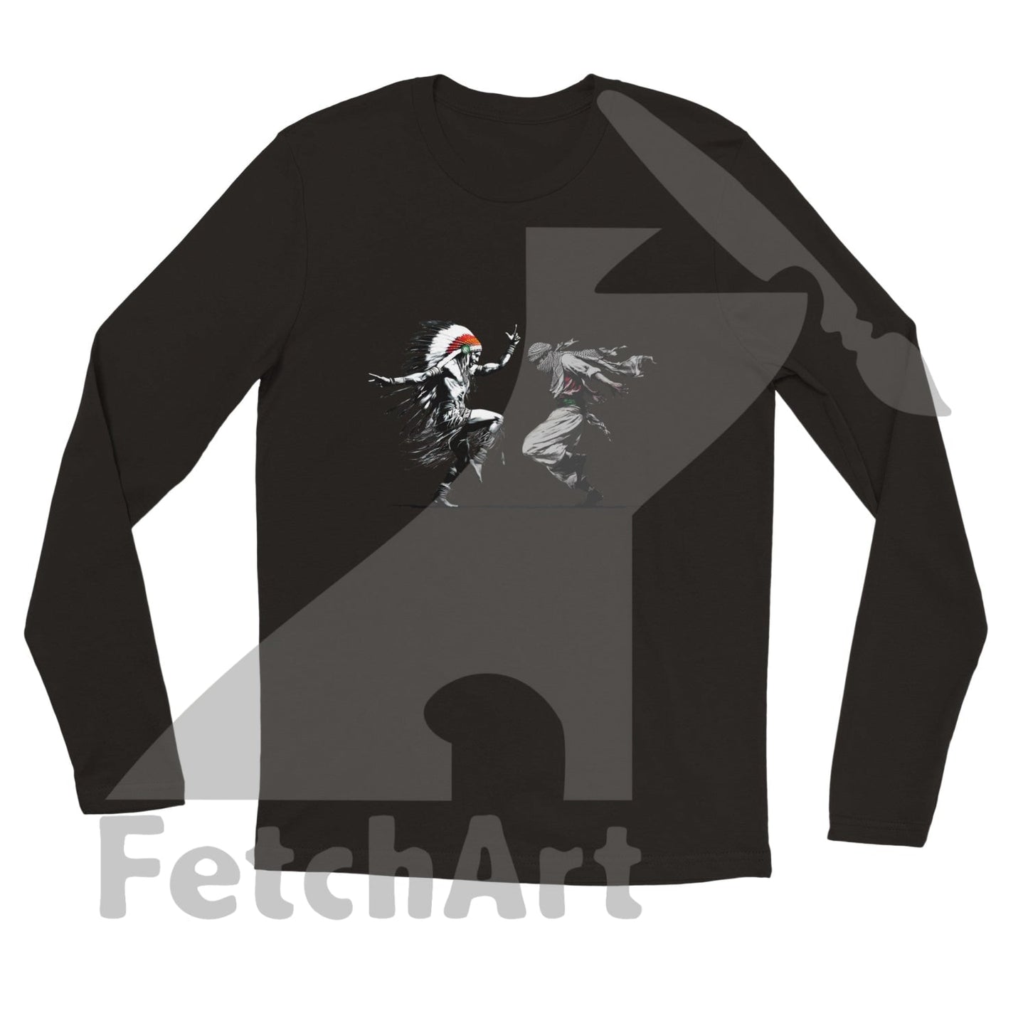 Premium Unisex Freedom Dance long sleeve t-shirt – wearable art and activist apparel