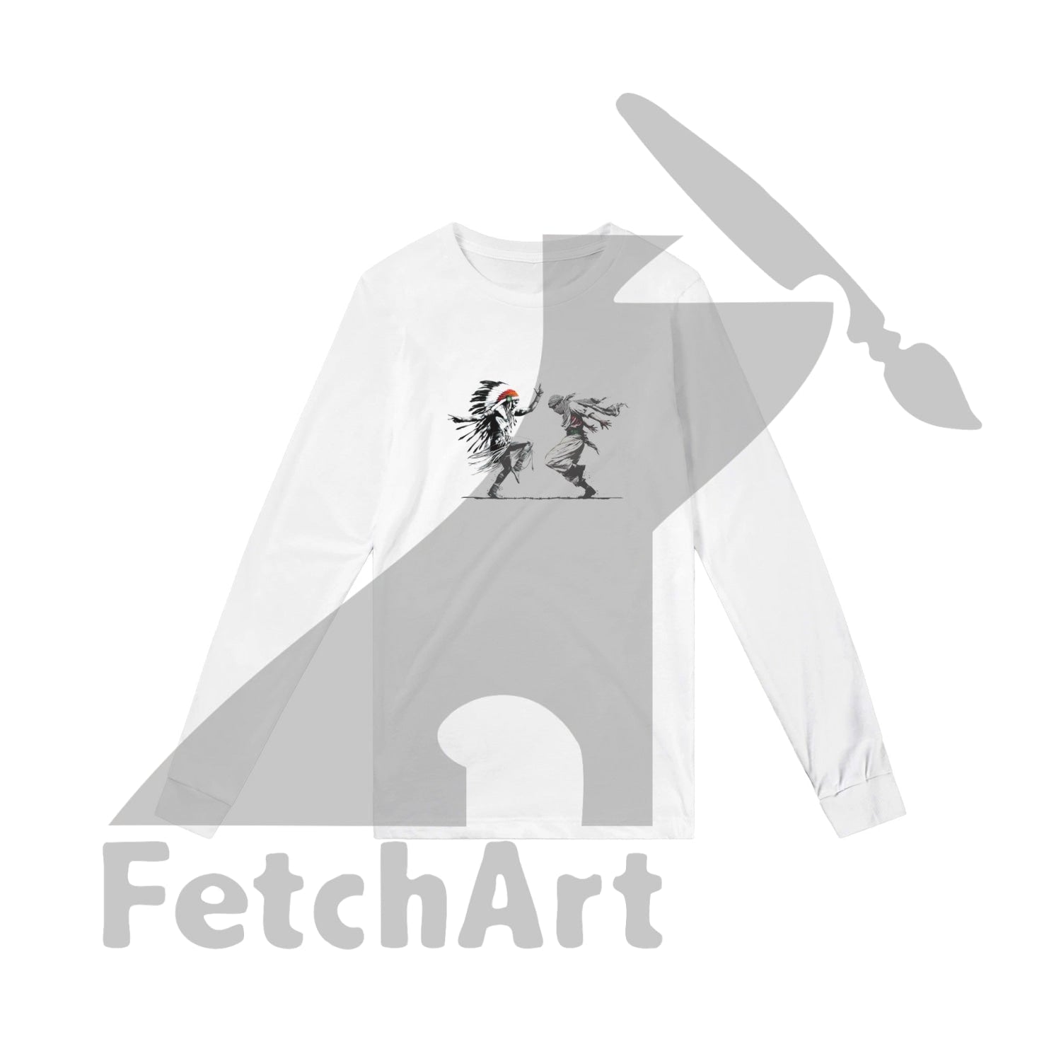 Premium Unisex Freedom Dance long sleeve t-shirt – wearable art and activist apparel