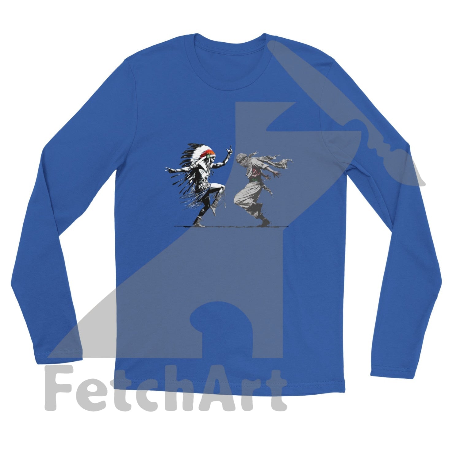 Premium Unisex Freedom Dance long sleeve t-shirt – wearable art and activist apparel
