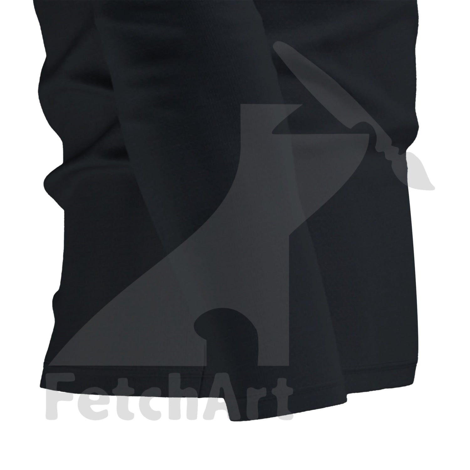 Side view of “You Can Do It” artwork on unisex longsleeve t-shirt