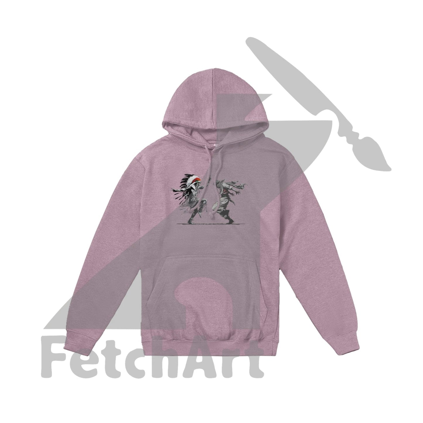 Premium Unisex Pullover Hoodie-Freedom Dance - Fetch Art