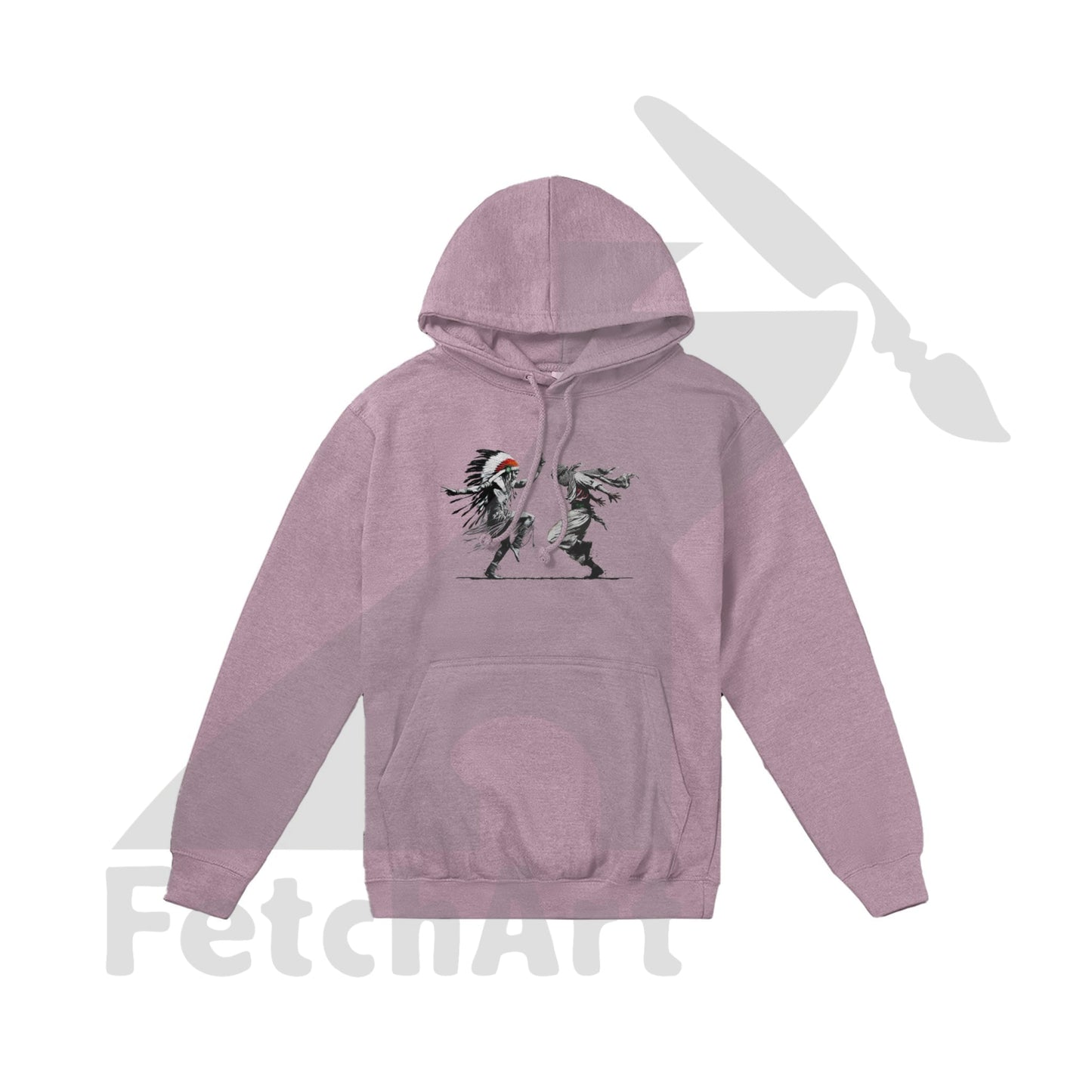 Premium Unisex Pullover Hoodie-Freedom Dance - Fetch Art
