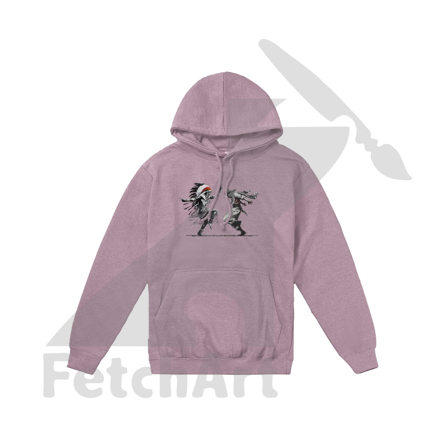 Premium Unisex Pullover Hoodie-Freedom Dance - Fetch Art