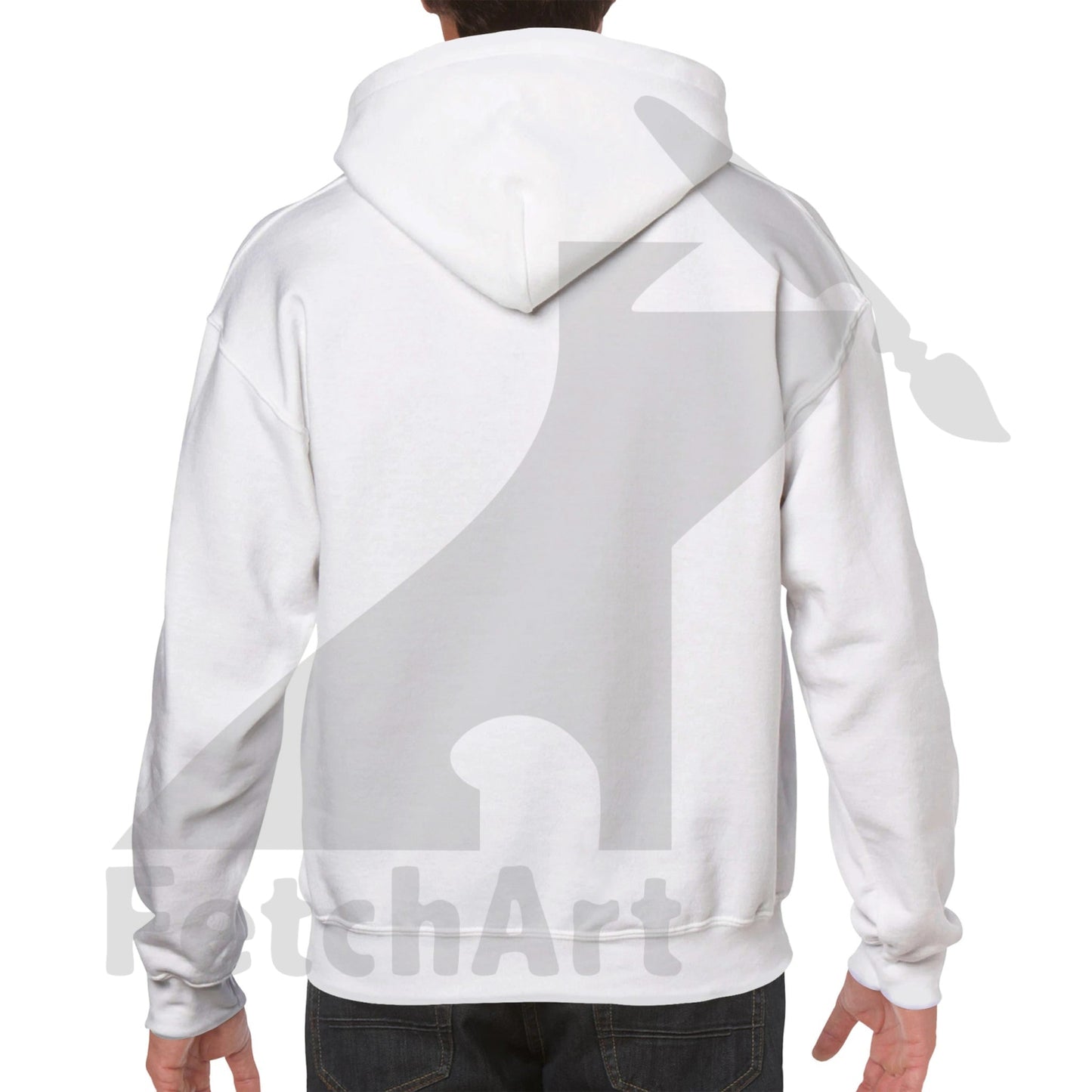 Premium Unisex Pullover Hoodie-Freedom Dance-Text - Fetch Art