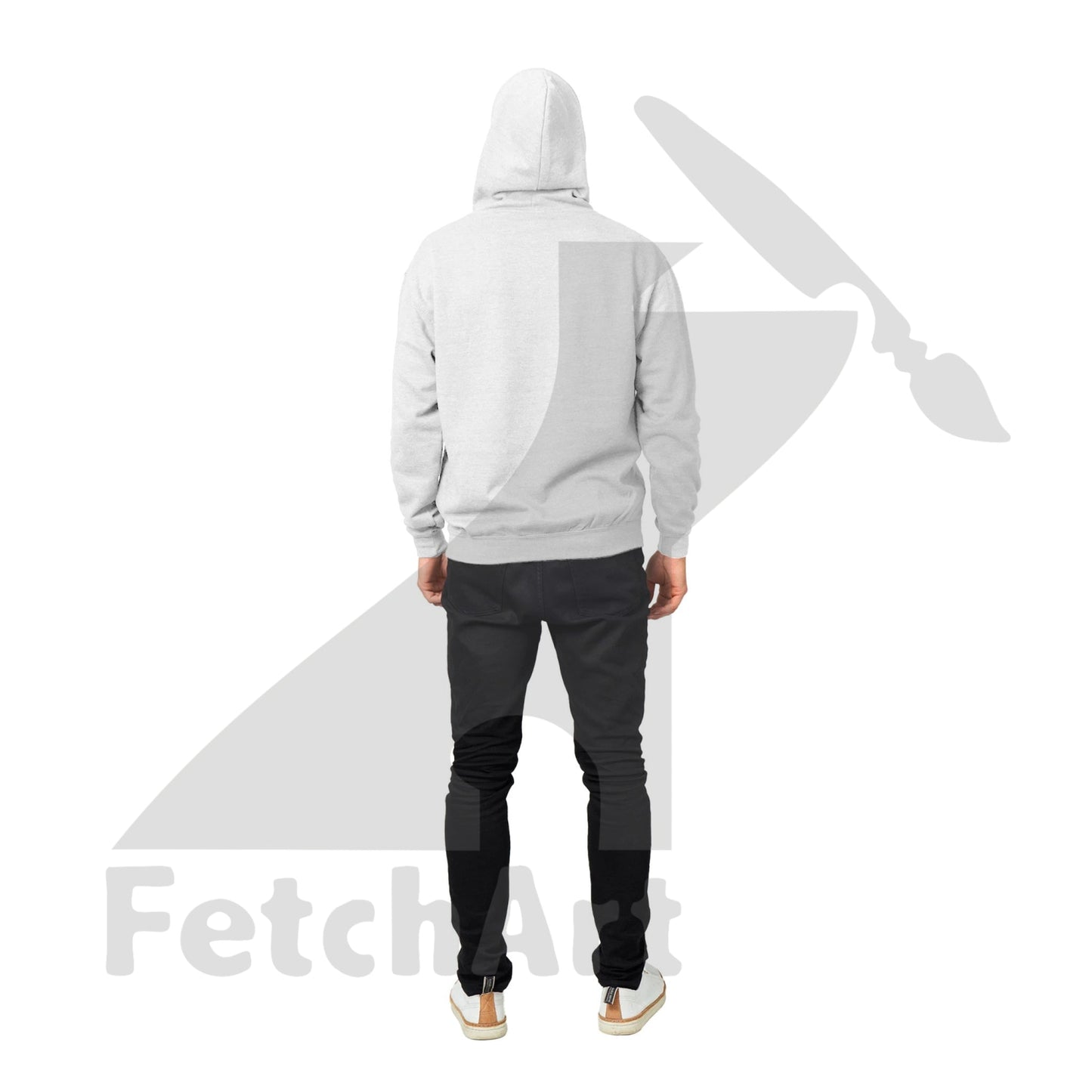 Premium Unisex Pullover Hoodie-Freedom Dance-Text - Fetch Art