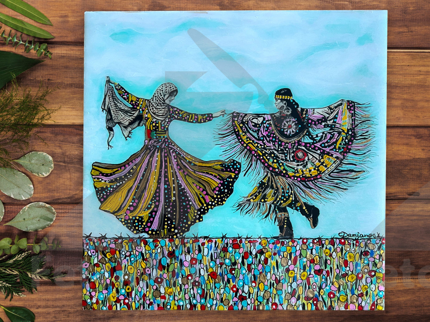 Resilience and Peace: Original Palestinian Art Series - Fetch Art