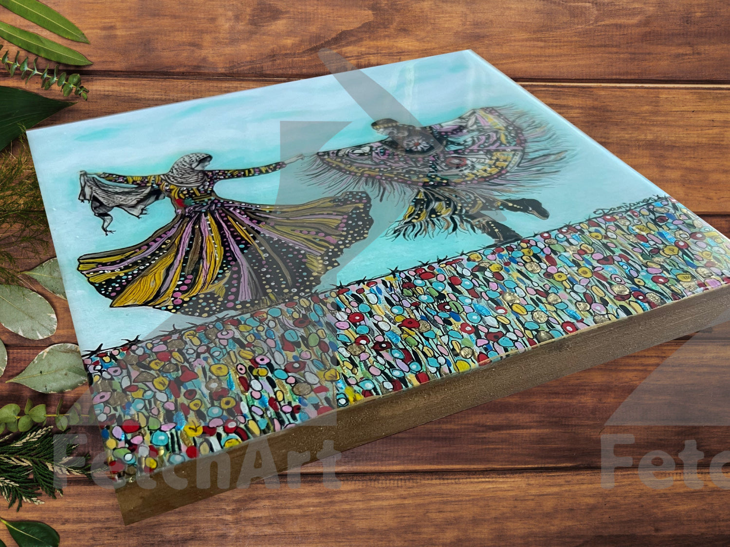 Resilience and Peace: Original Palestinian Art Series - Fetch Art