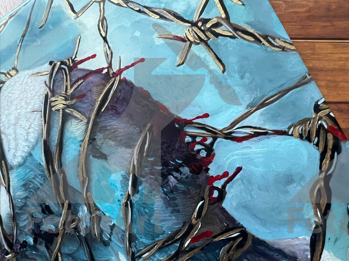 Resilience and Peace: Original Palestinian Art Series - Fetch Art