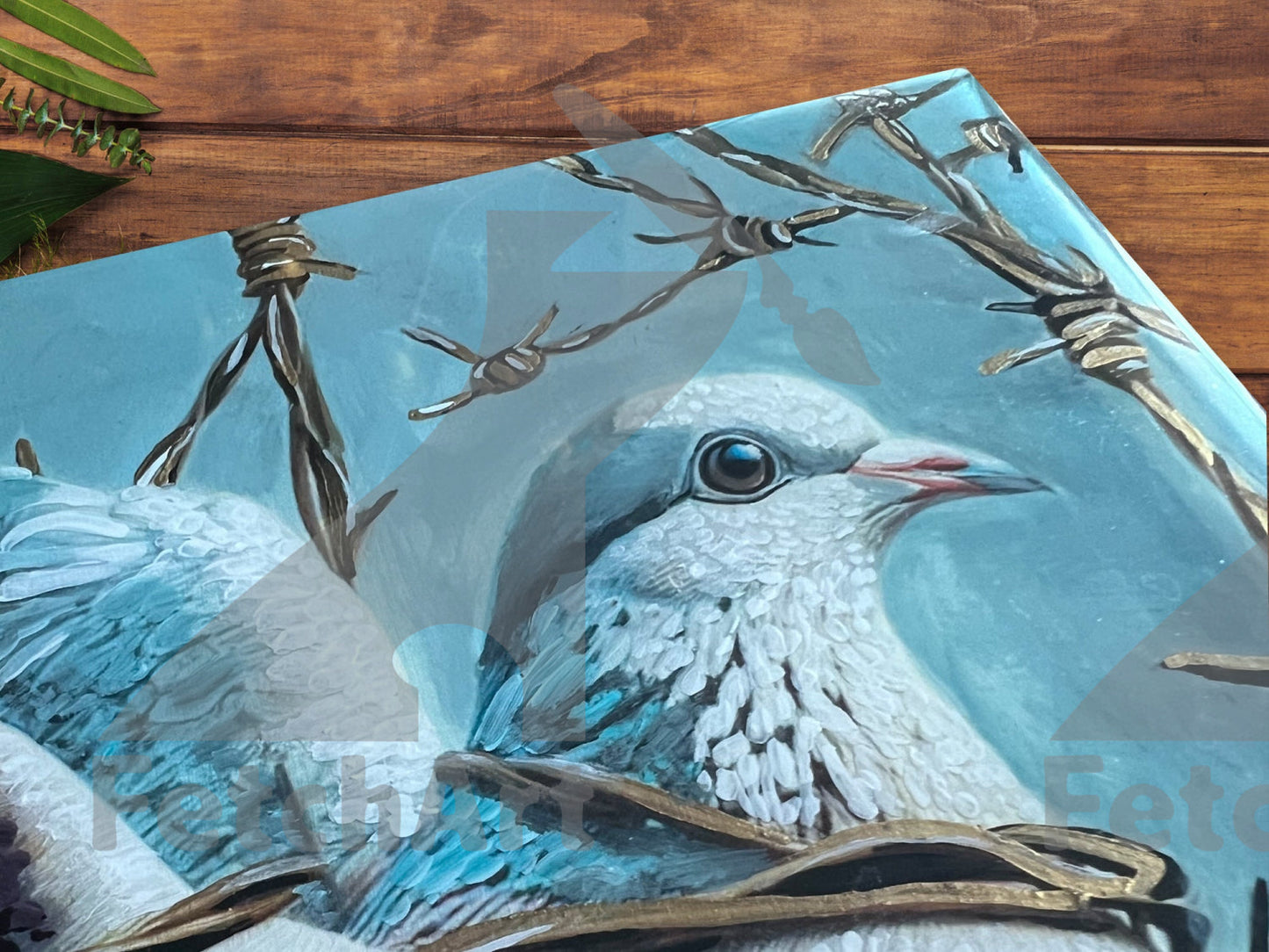 Resilience and Peace: Original Palestinian Art Series - Fetch Art