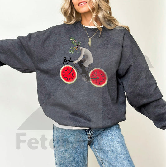 Resistance in Motion Unisex Midweight Fleece Adult Crewneck Sweatshirt | Gildan SF000 - Print Material