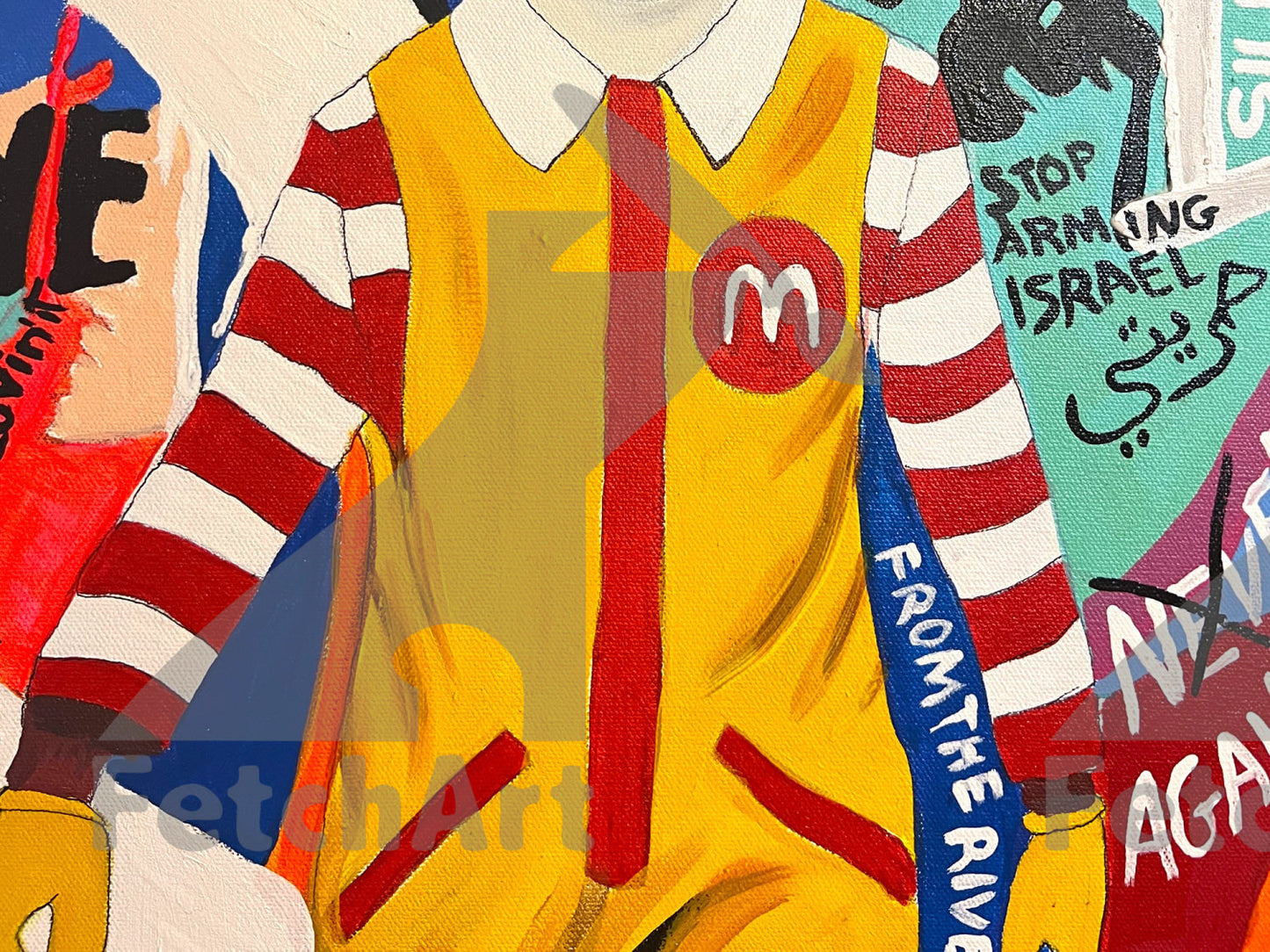 Silent Echoes: A Heartbreaking Graffiti Tale of Gaza's Lost Innocence - Fetch Art