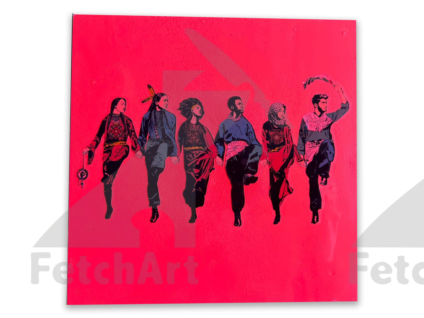 Solidarity Vinyl Wall Art - Fetch Art