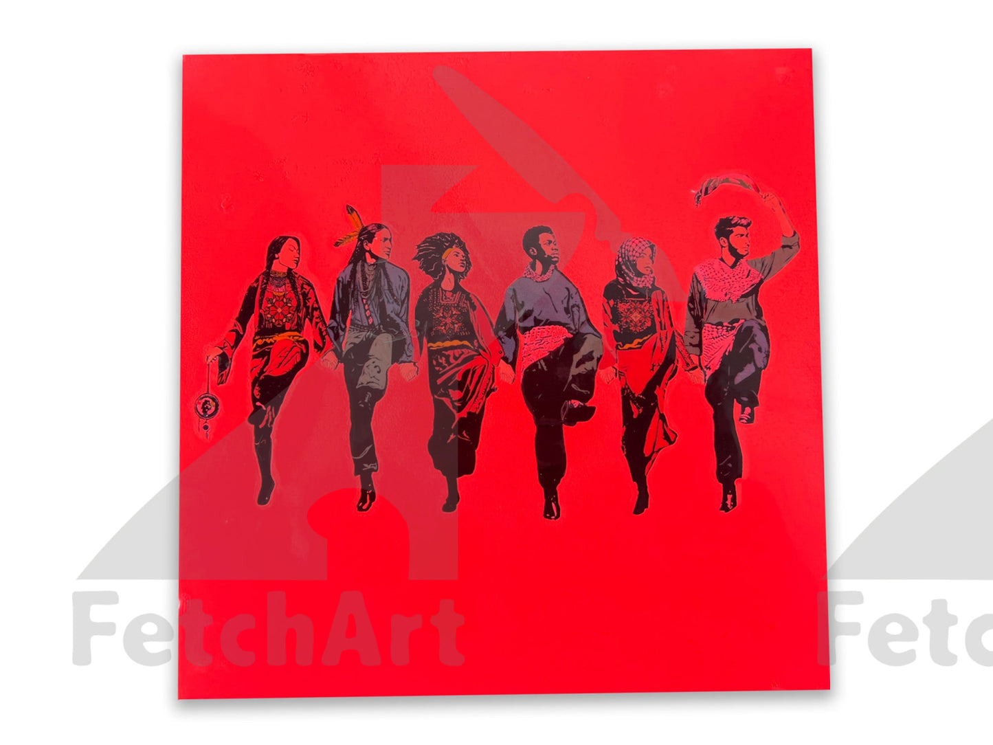 Solidarity Vinyl Wall Art - Fetch Art