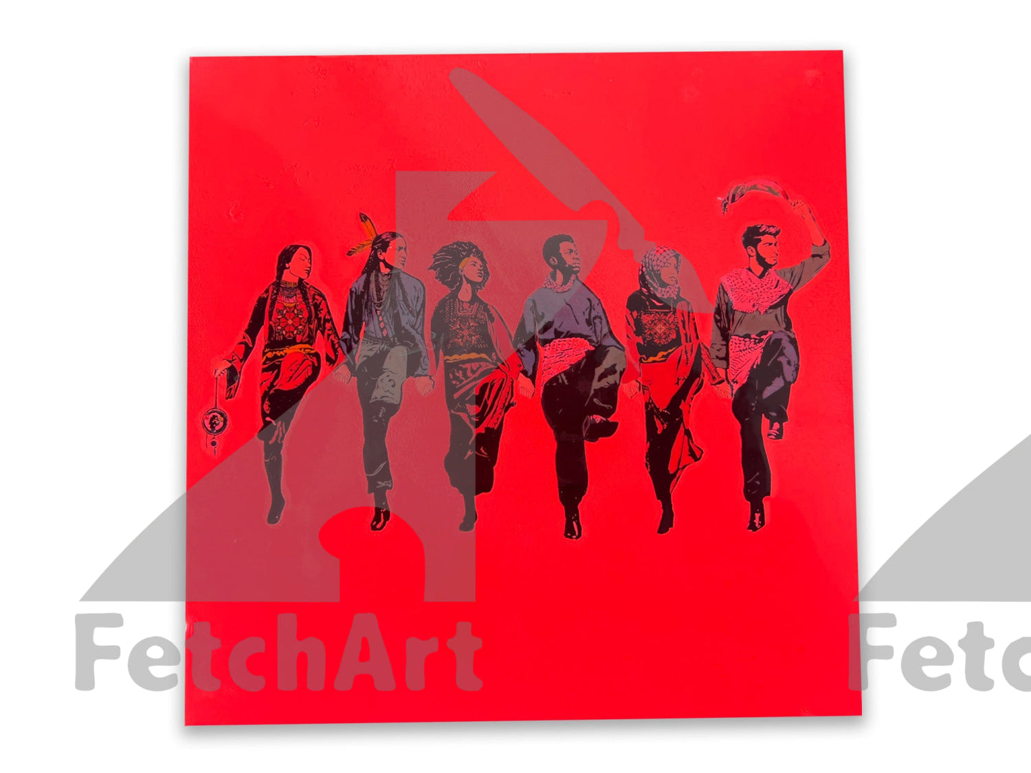 Solidarity Vinyl Wall Art - Fetch Art