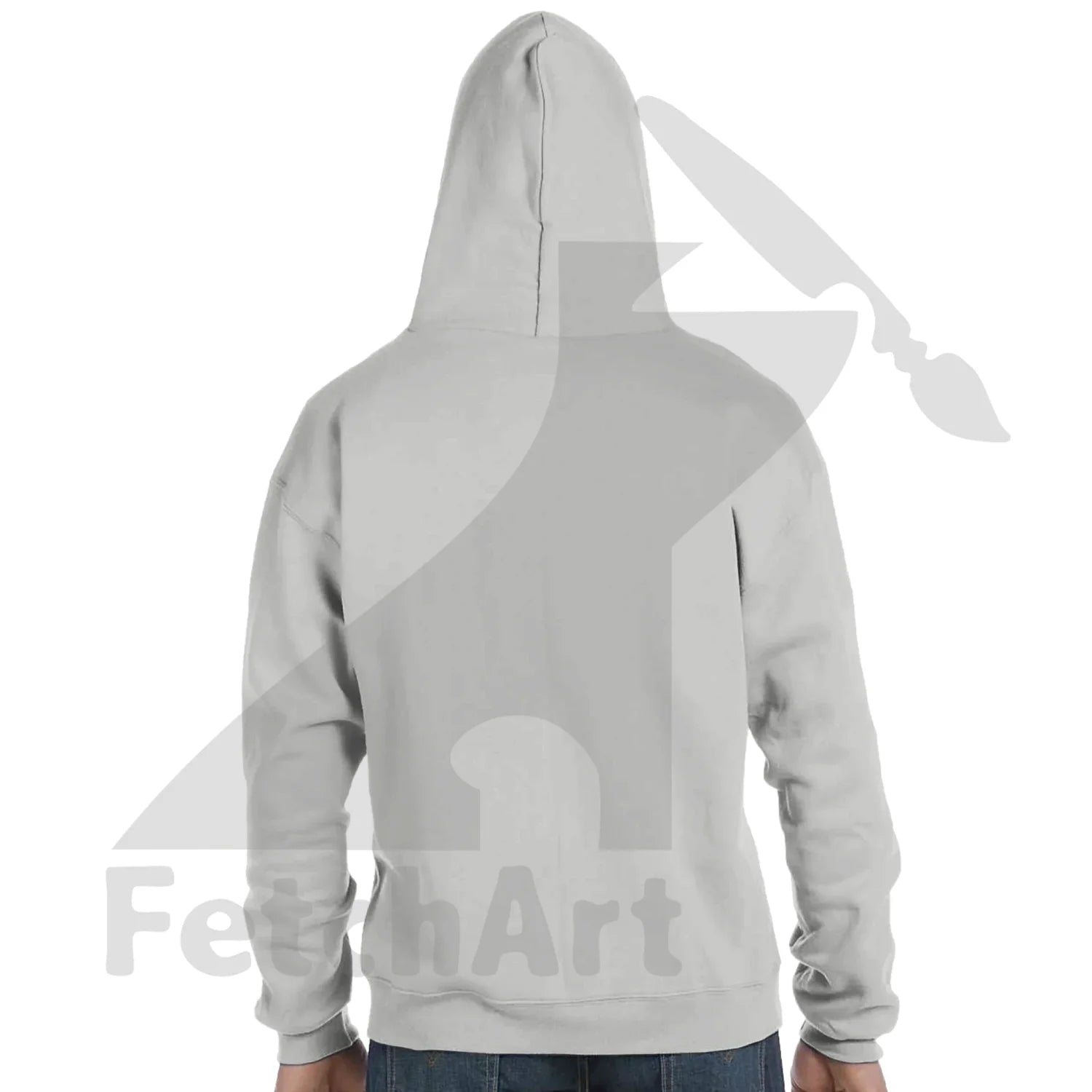 Back view of Champion Freedom Dance hoodie – political art clothing hoodie