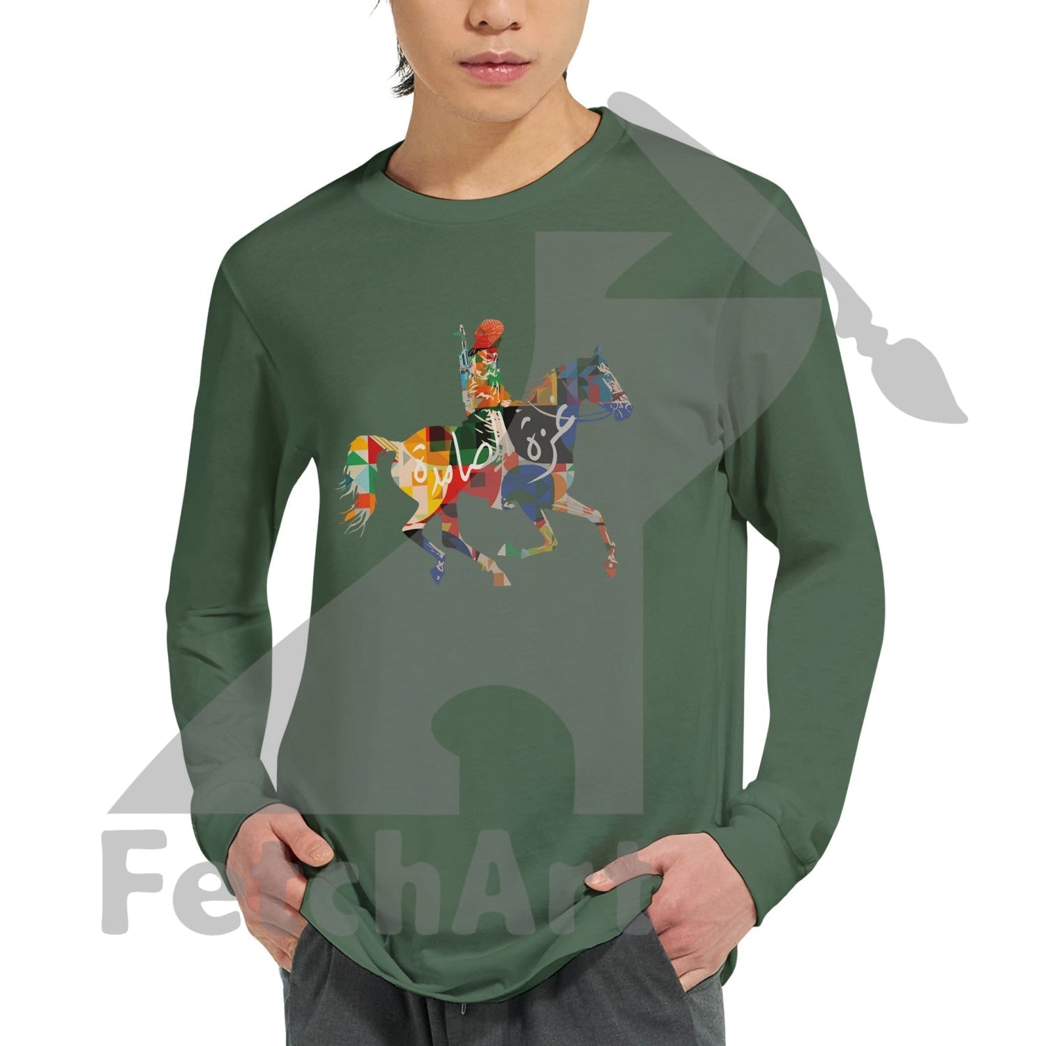 Premium Unisex Steadfastness long sleeve t‑shirt – wearable art and activist apparel