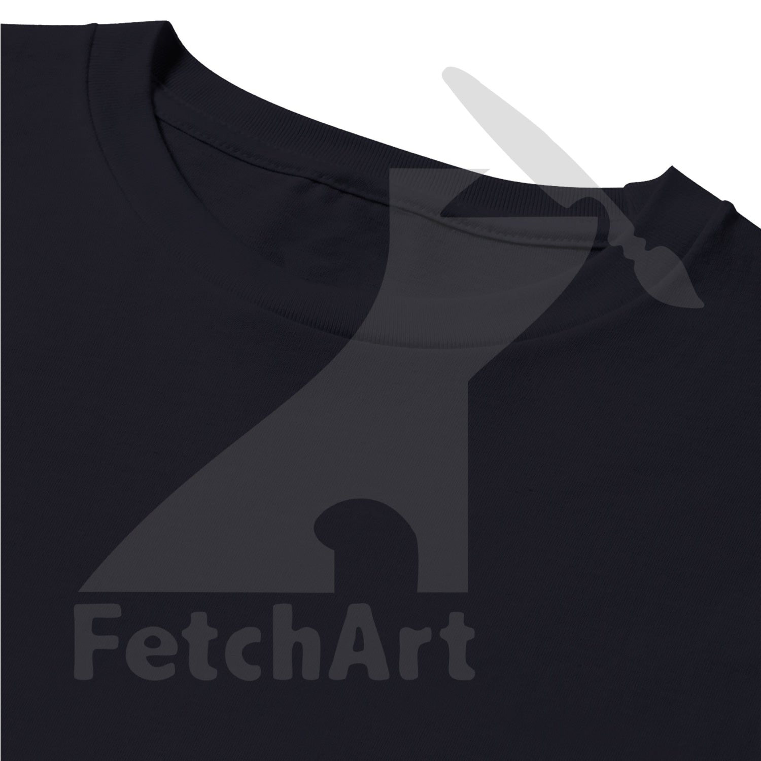 Steadfastness long sleeve tee collar view – political art clothing and expression